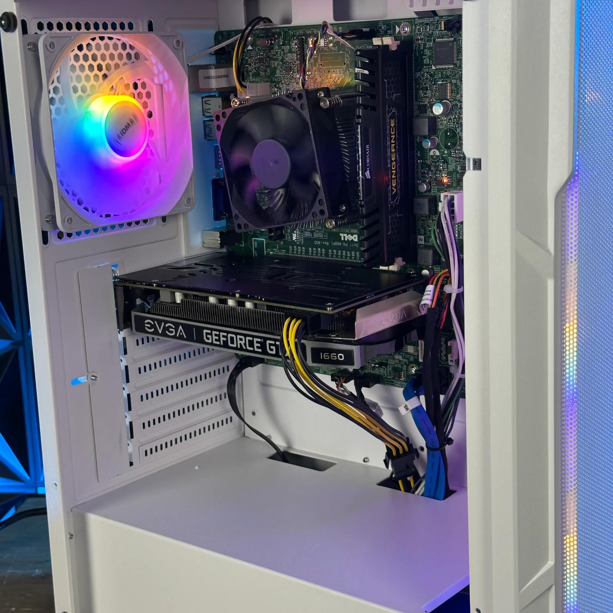 ❄️ Frostmax ❄️ Custom Gaming PC - Intel i7 4th gen, Nvidia GTX 1660 Super 6gb, 32GB RAM, SSD+1TB W11