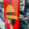 Luffy Custom one of  kind....SALE / RED AND BLACK OUT
