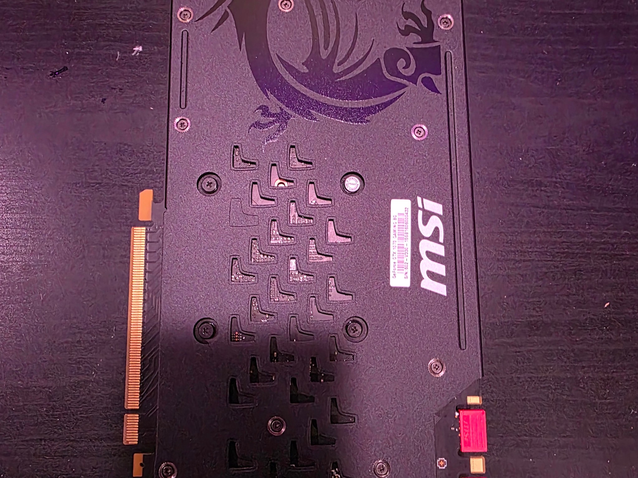 MSI GeForce GTX 1070 GAMING X 8G
