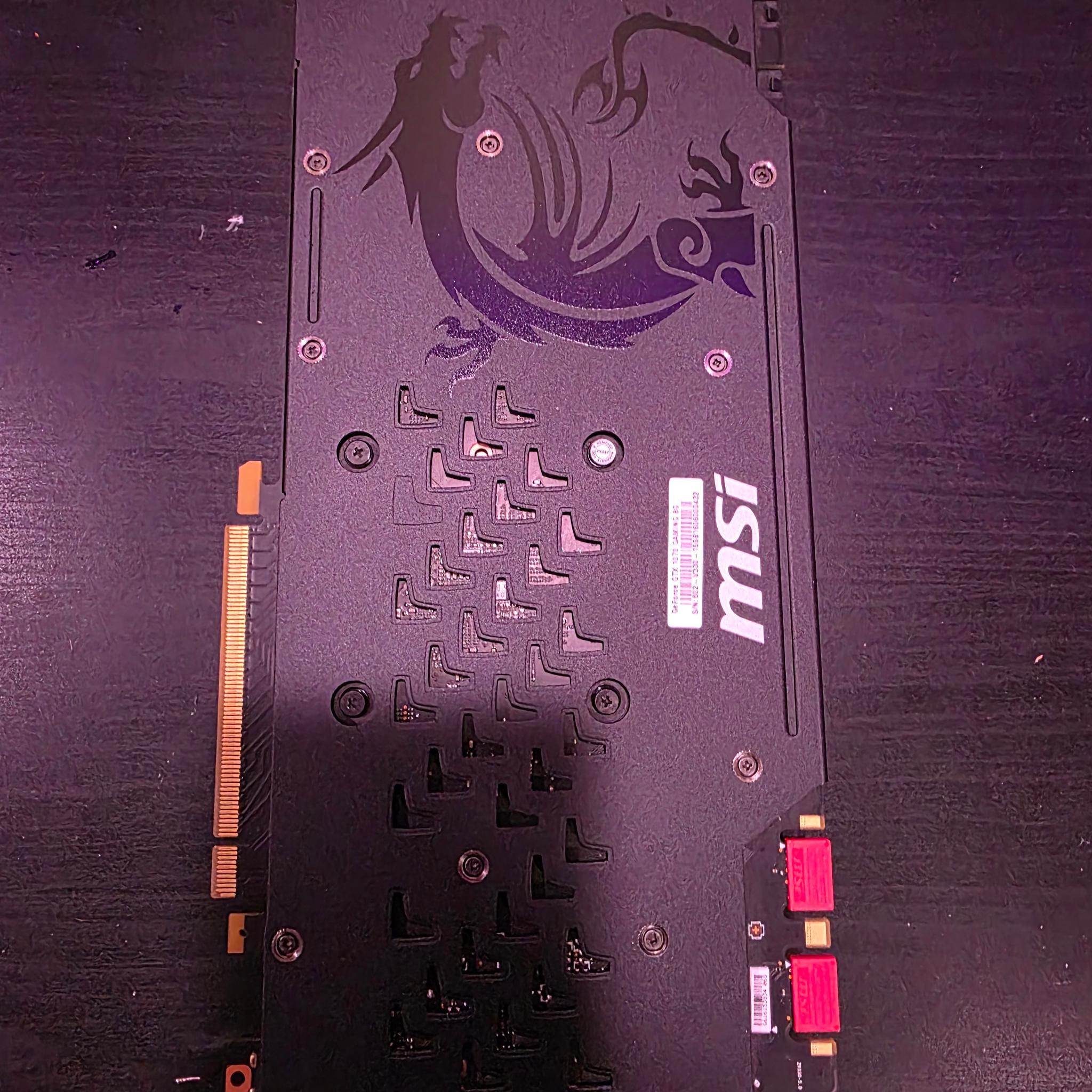 MSI GeForce GTX 1070 GAMING X 8G