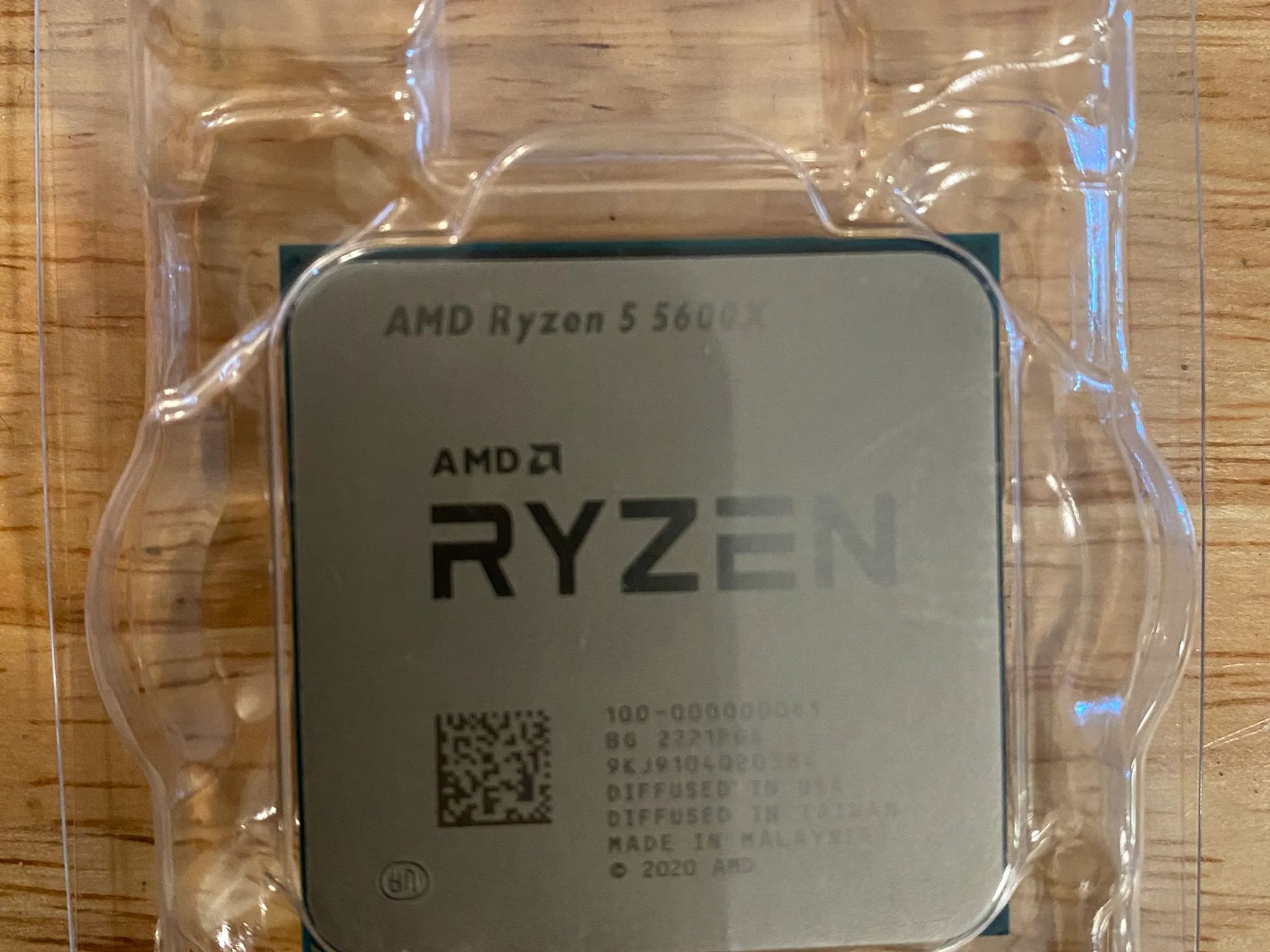 AMD Ryzen 5 5600X 6 Cores/ 12 Threads @ 4.6Ghz