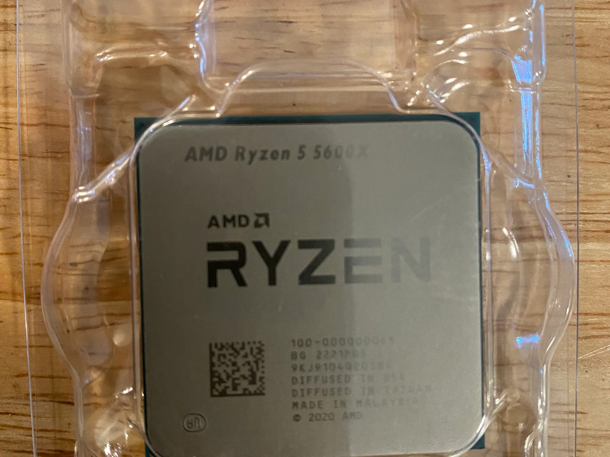 AMD Ryzen 5 5600X 6 Cores/ 12 Threads @ 4.6Ghz