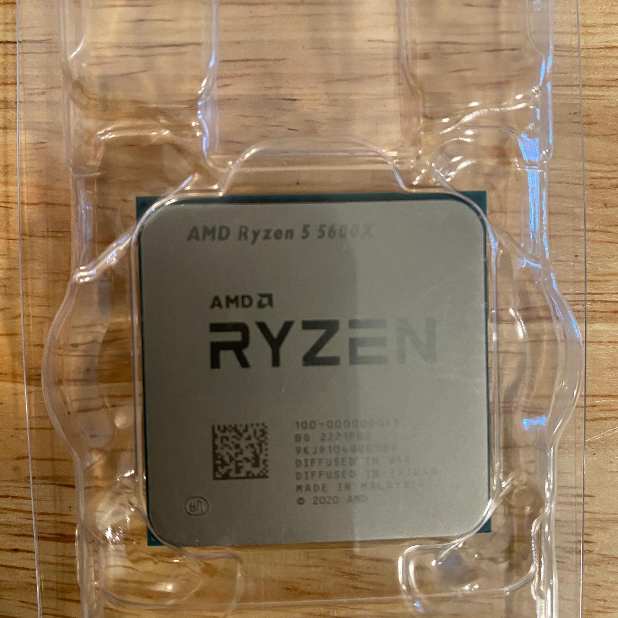 AMD Ryzen 5 5600X 6 Cores/ 12 Threads @ 4.6Ghz