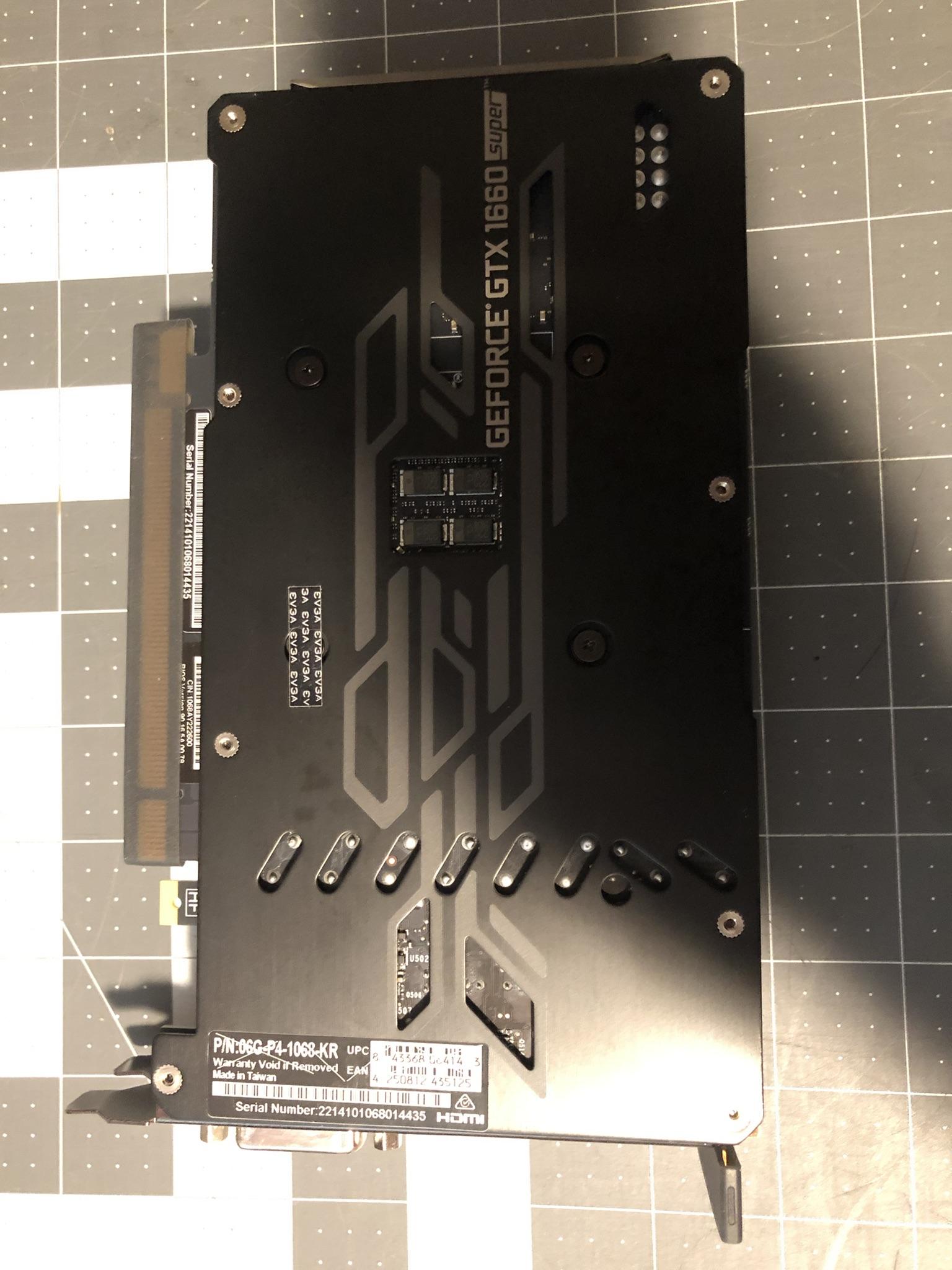 EVGA Geforce GTX 1660 Super SC Ultra
