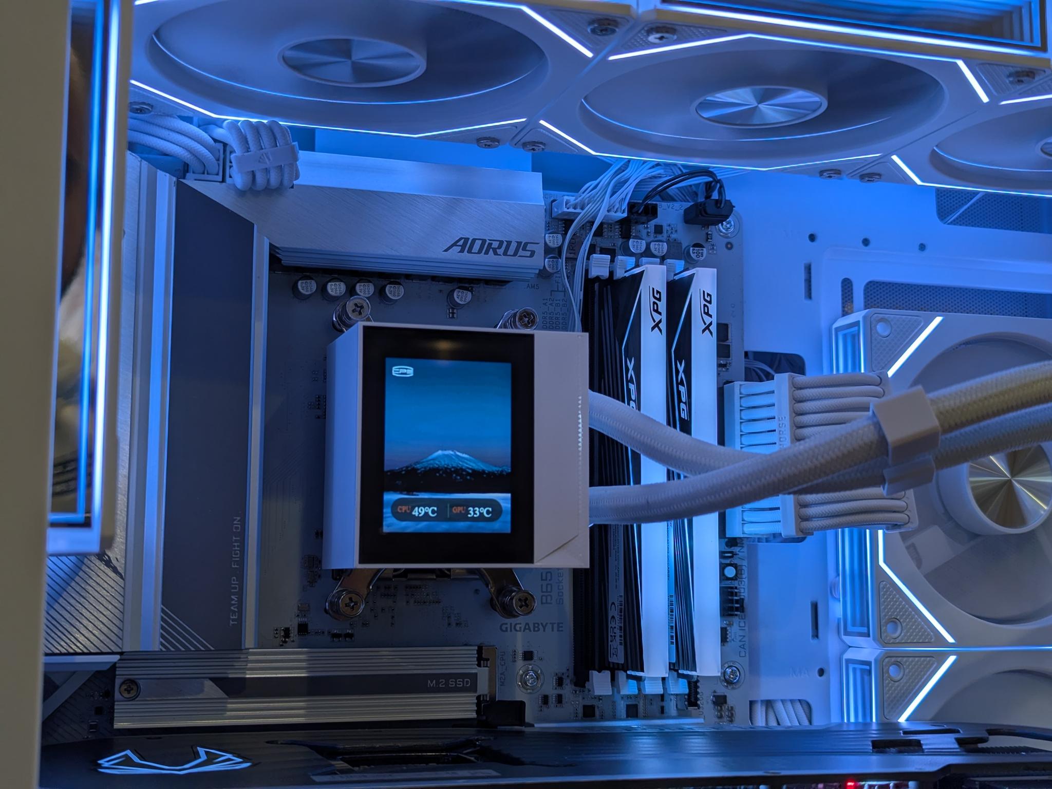 ❄️ Ryzen 7 7800X3D + RTX 4080 | 1440p Gaming Beast | White RGB Build