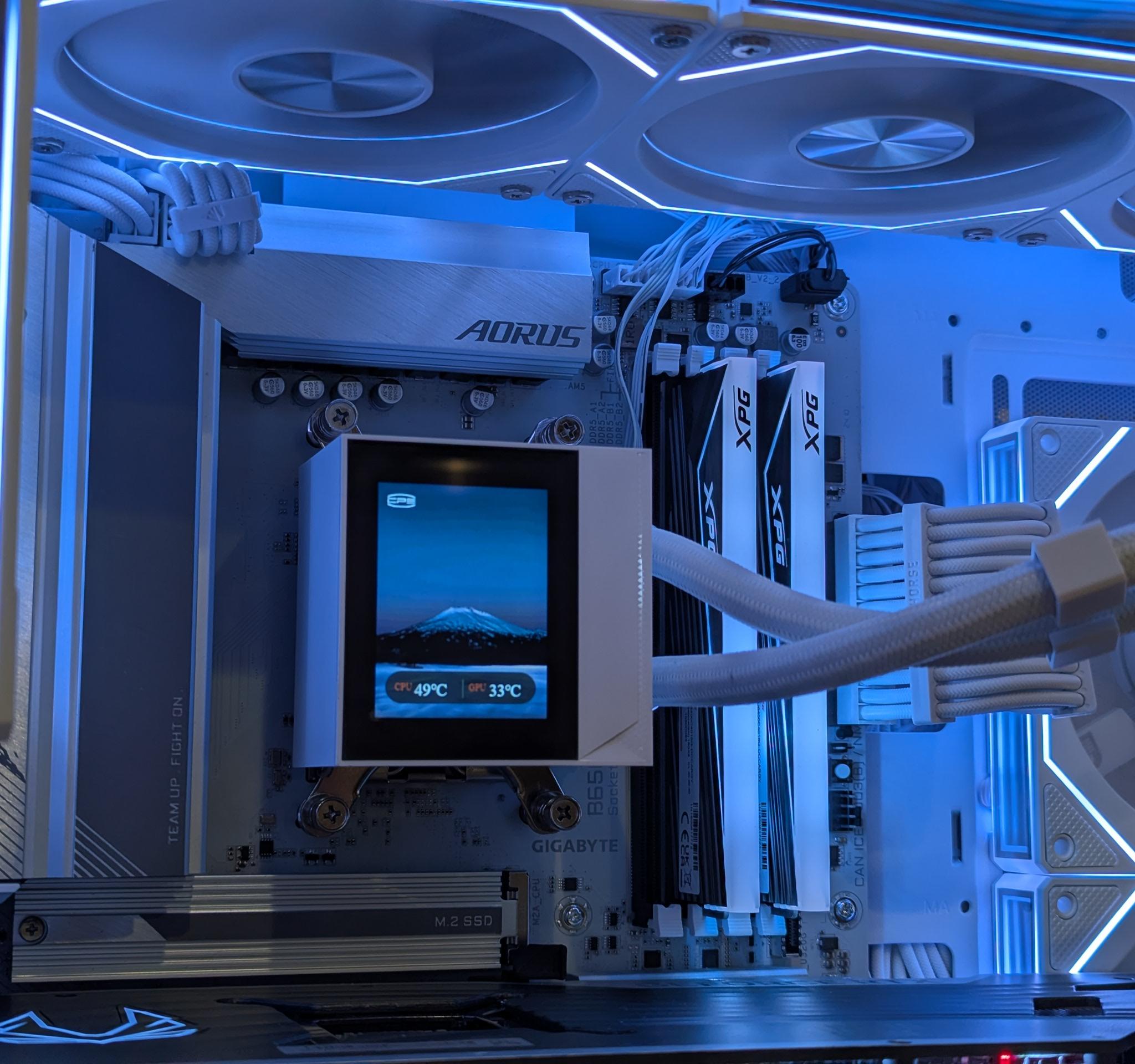❄️ Ryzen 7 7800X3D + RTX 4080 | 1440p Gaming Beast | White RGB Build
