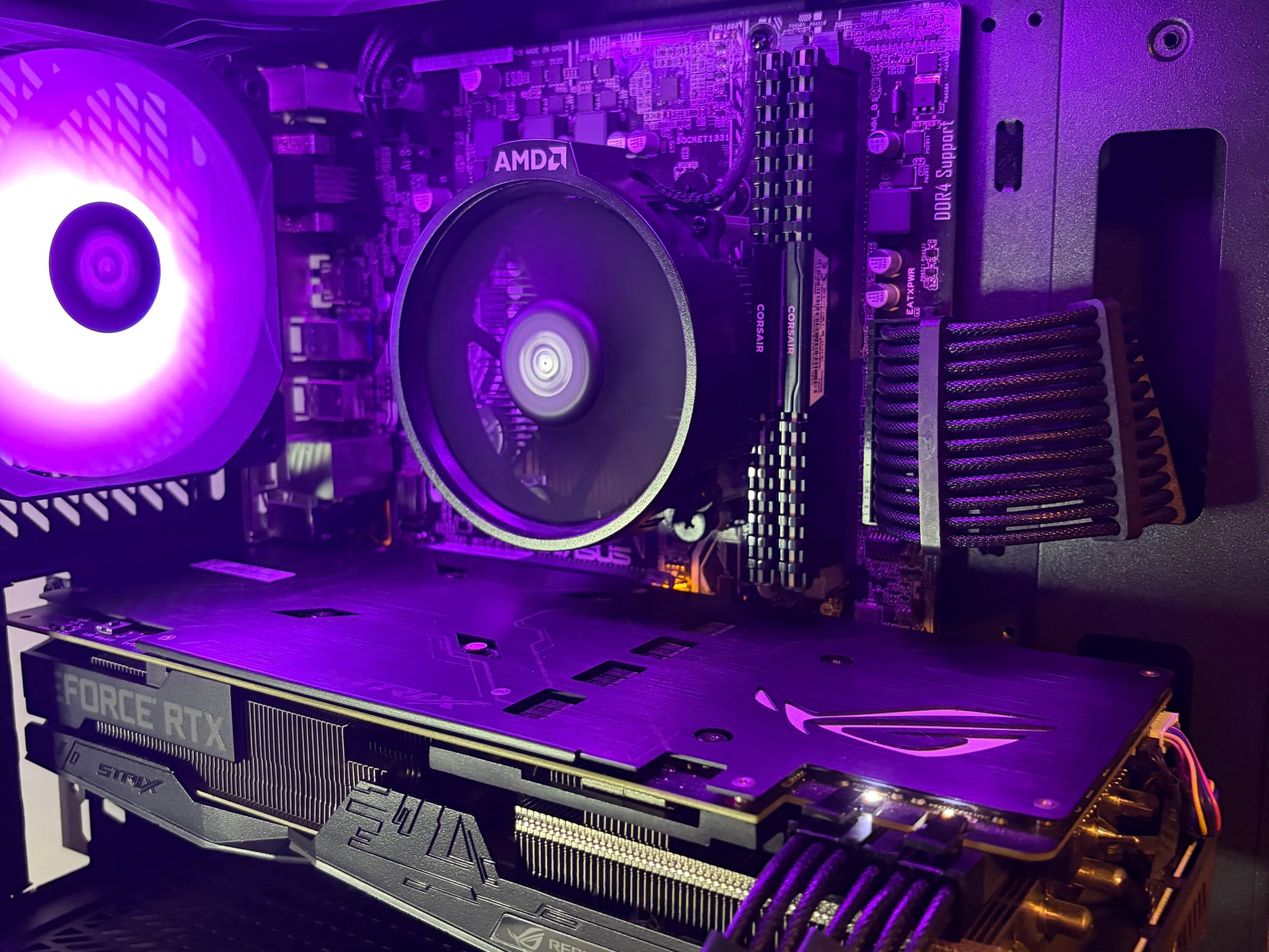 Ryzen 7 2700x, ROG STRIX 2060super, 16gb ddr4 kit