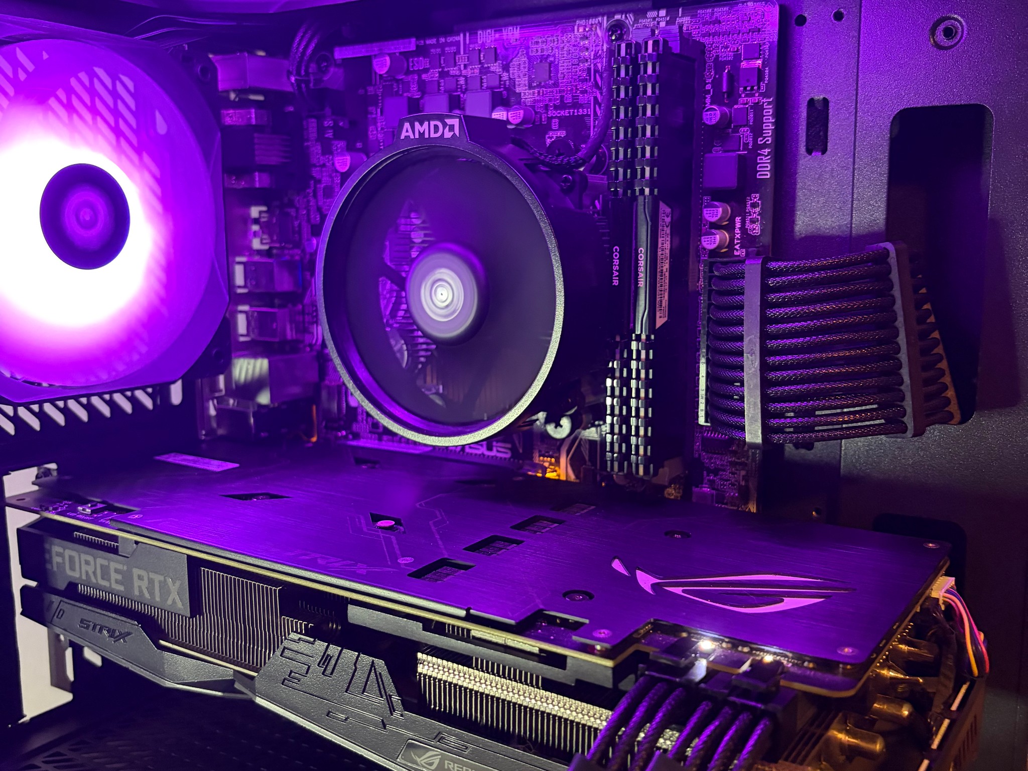 Ryzen 7 2700x, ROG STRIX 2060super, 16gb ddr4 kit