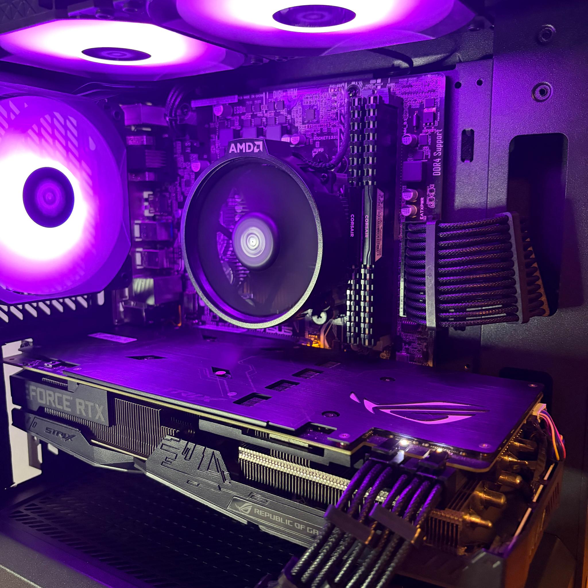 Ryzen 7 2700x, ROG STRIX 2060super, 16gb ddr4 kit