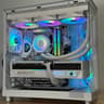 RTX 5090 Ryzen 7 9800x3d Whiteout Gaming PC