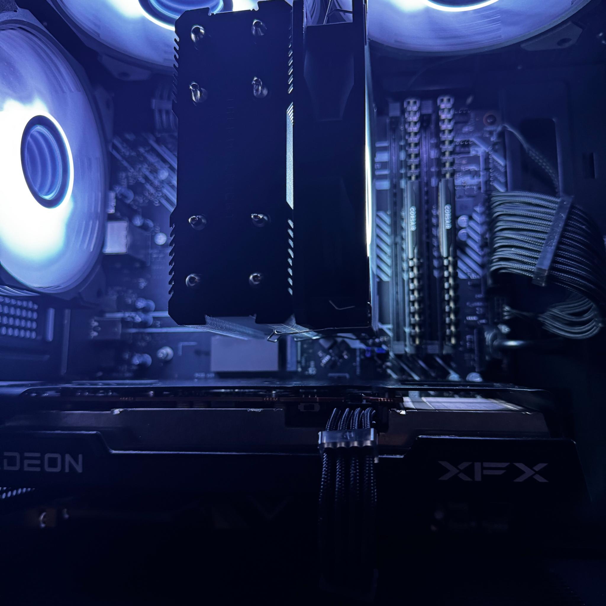 🏴DARKNIGHT PLUS🏴 R5 5600X | RX 6600 | 1TB SSD | 16GB DDR4 | WIFI/BT | WIN 11
