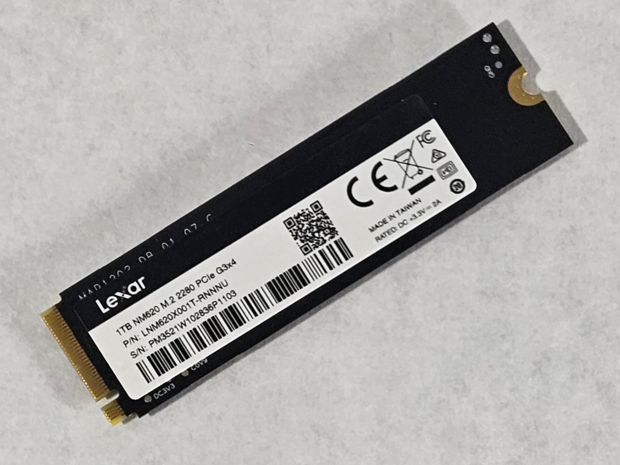 1TB NVMe M.2 SSD Lexar NM620