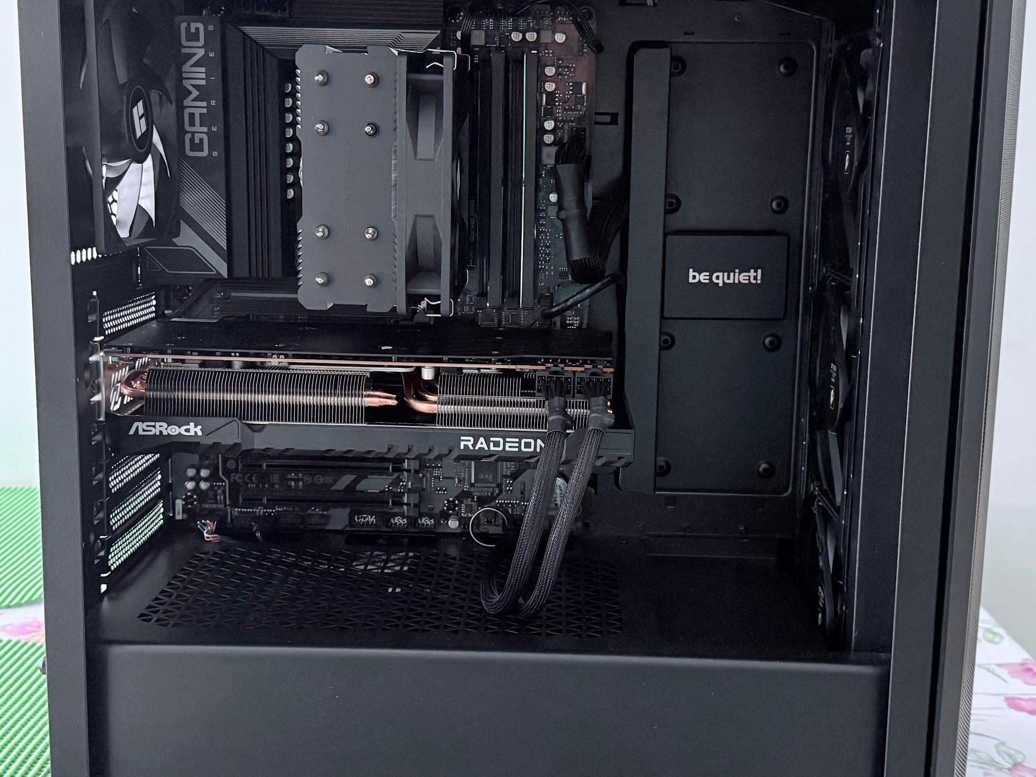 Ryzen 5 7600x | RX 7700XT 12 GB | 32 GB DDR5 6000 | 1.25 TB NVME 2.0 | NO ARGB