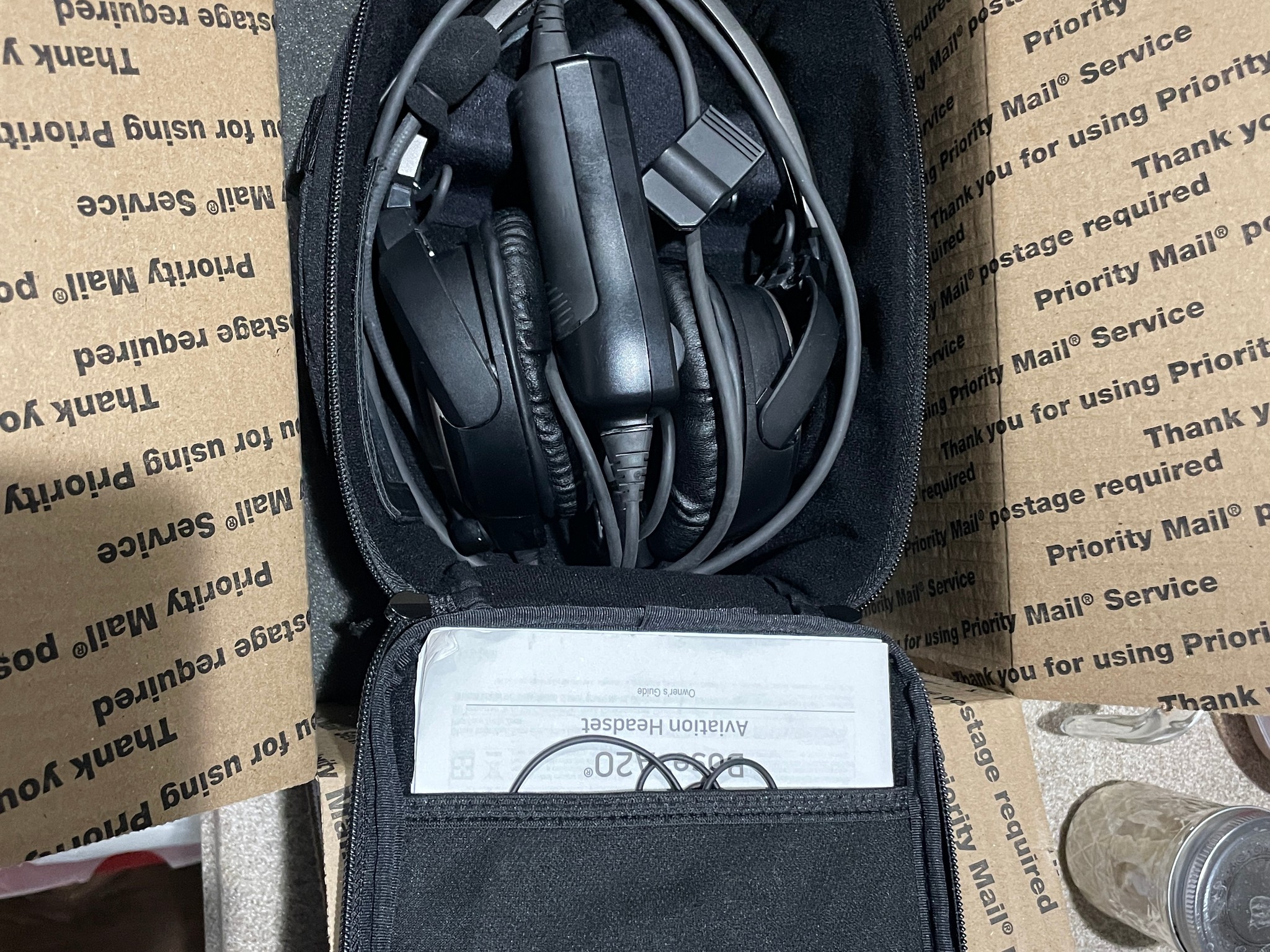 Bose A20 Aviation Headset with Single Plug