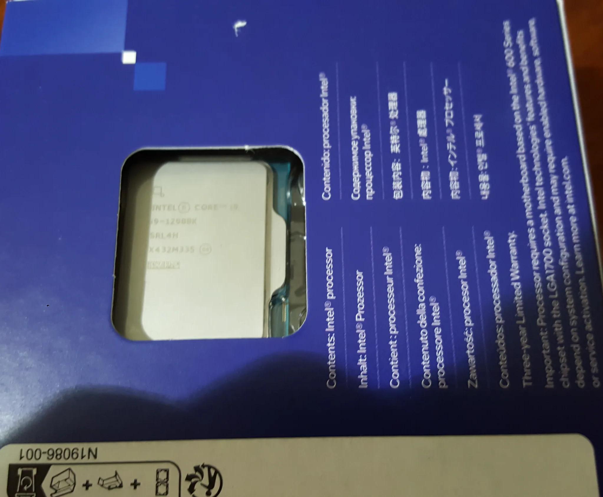 Intel Core i9-12900K CPU