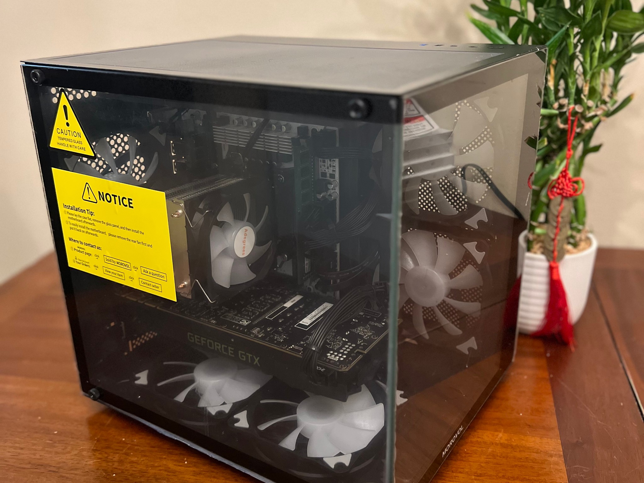 Intel 10 Core Gaming PC GTX 1080 1tb Storage 16GB RAM WIFi WINDOWS 11 Pro