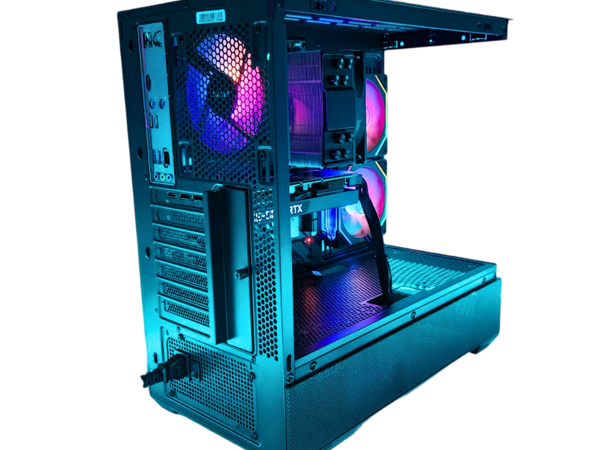 🪐 Orbit 🌕: RTX 3060 TI | Ryzen 5600 | 16GB DDR4 RAM | 512GB SSD | 4 RGB Fans | Black RGB Gaming PC