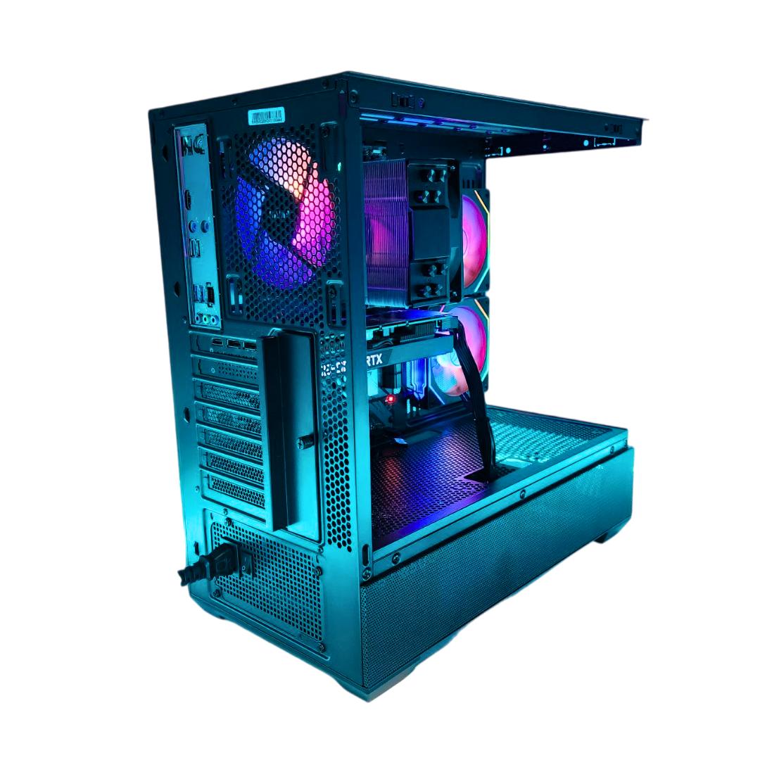🪐 Orbit 🌕: RTX 3060 TI | Ryzen 5600 | 16GB DDR4 RAM | 512GB SSD | 4 RGB Fans | Black RGB Gaming PC