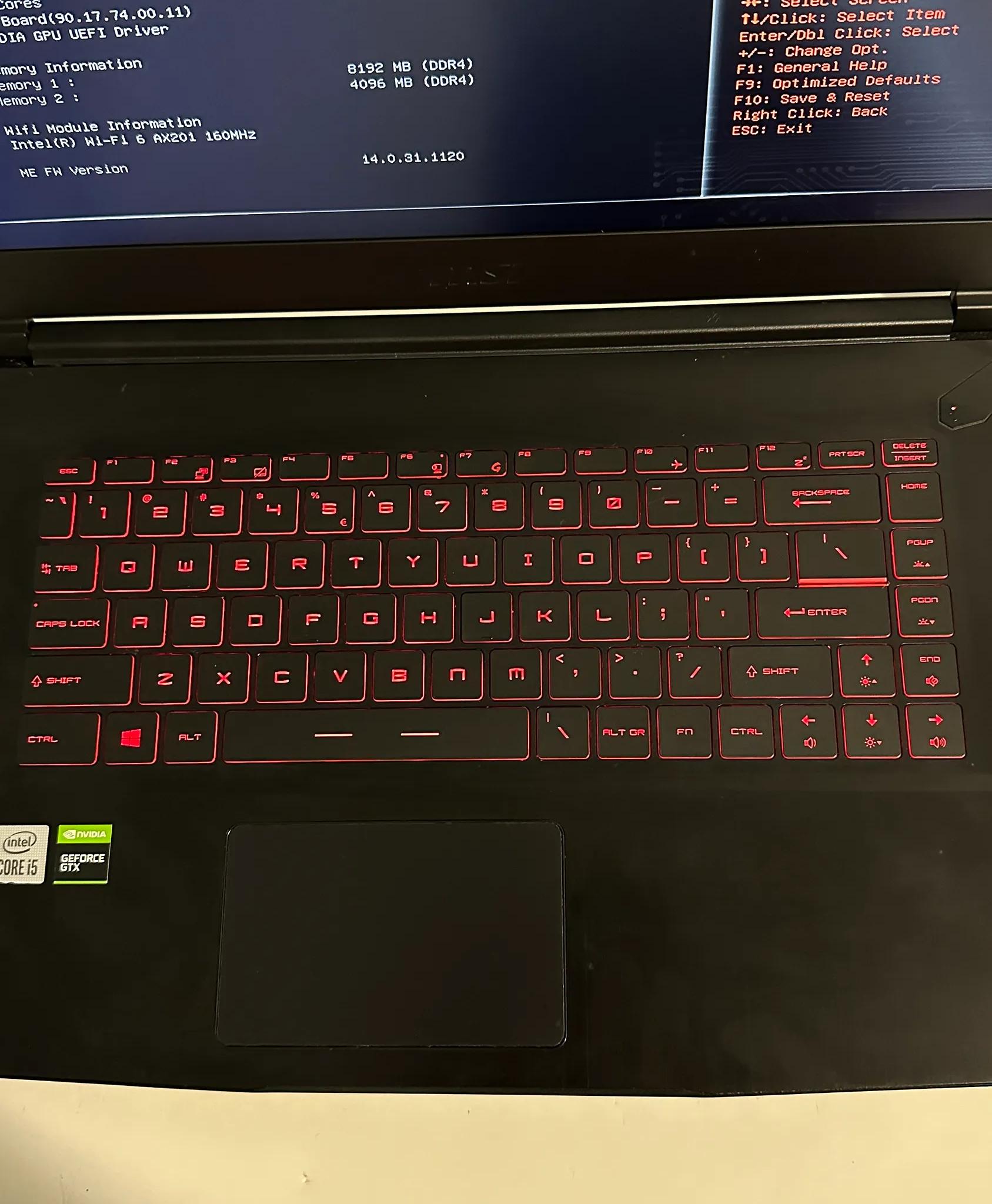 MSI GF63 Thin i5-10500H | GTX 1650 | 12GB Ram | 500GB SSD 15.6in 1080P 60Hz Gaming Laptop