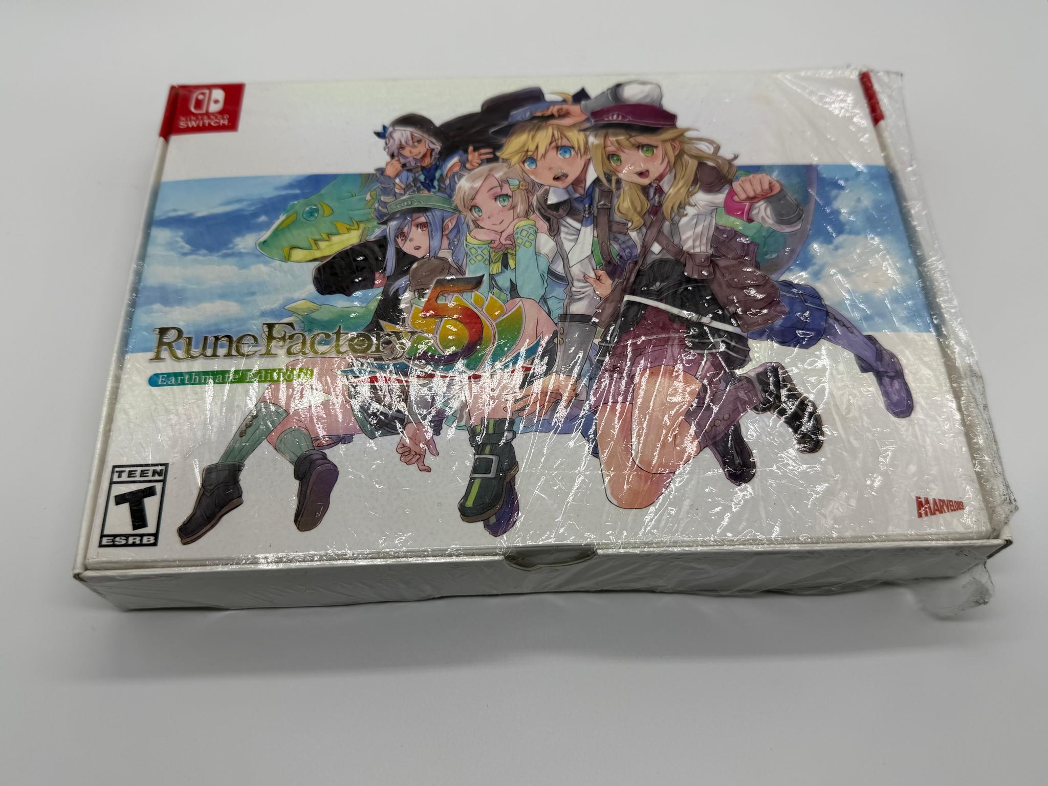 Rune Factory 5 Earthmate Edition Nintendo Switch Game