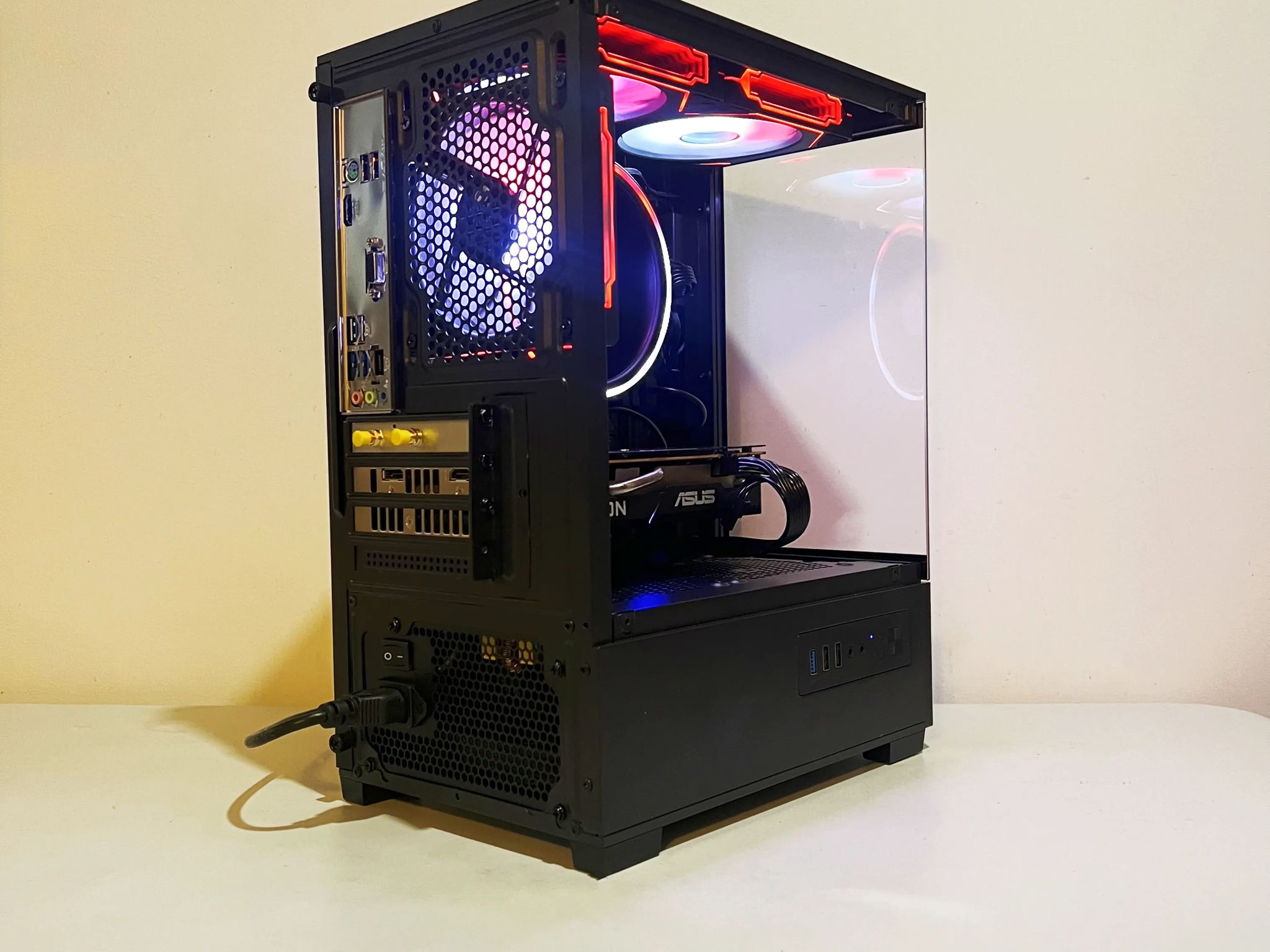 🔥SALE🔥 R5-3500x|RX 6500XT|16GB RAM|WIFI|ARGB Fans|-DepxTech Pre-Built PC