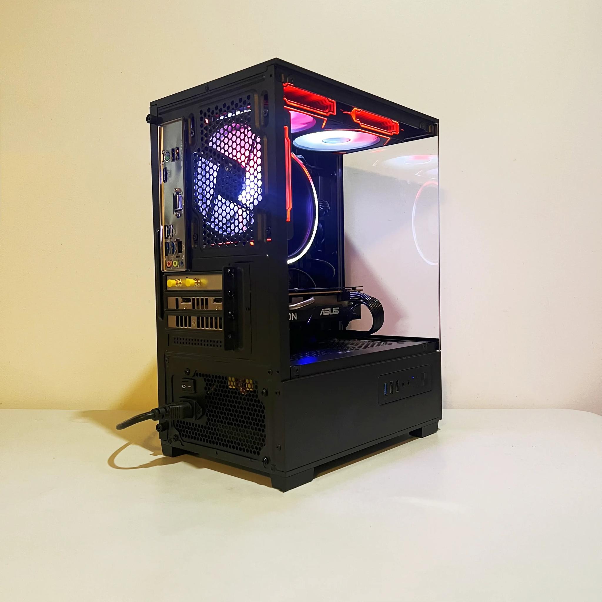 🔥SALE🔥 R5-3500x|RX 6500XT|16GB RAM|WIFI|ARGB Fans|-DepxTech Pre-Built PC