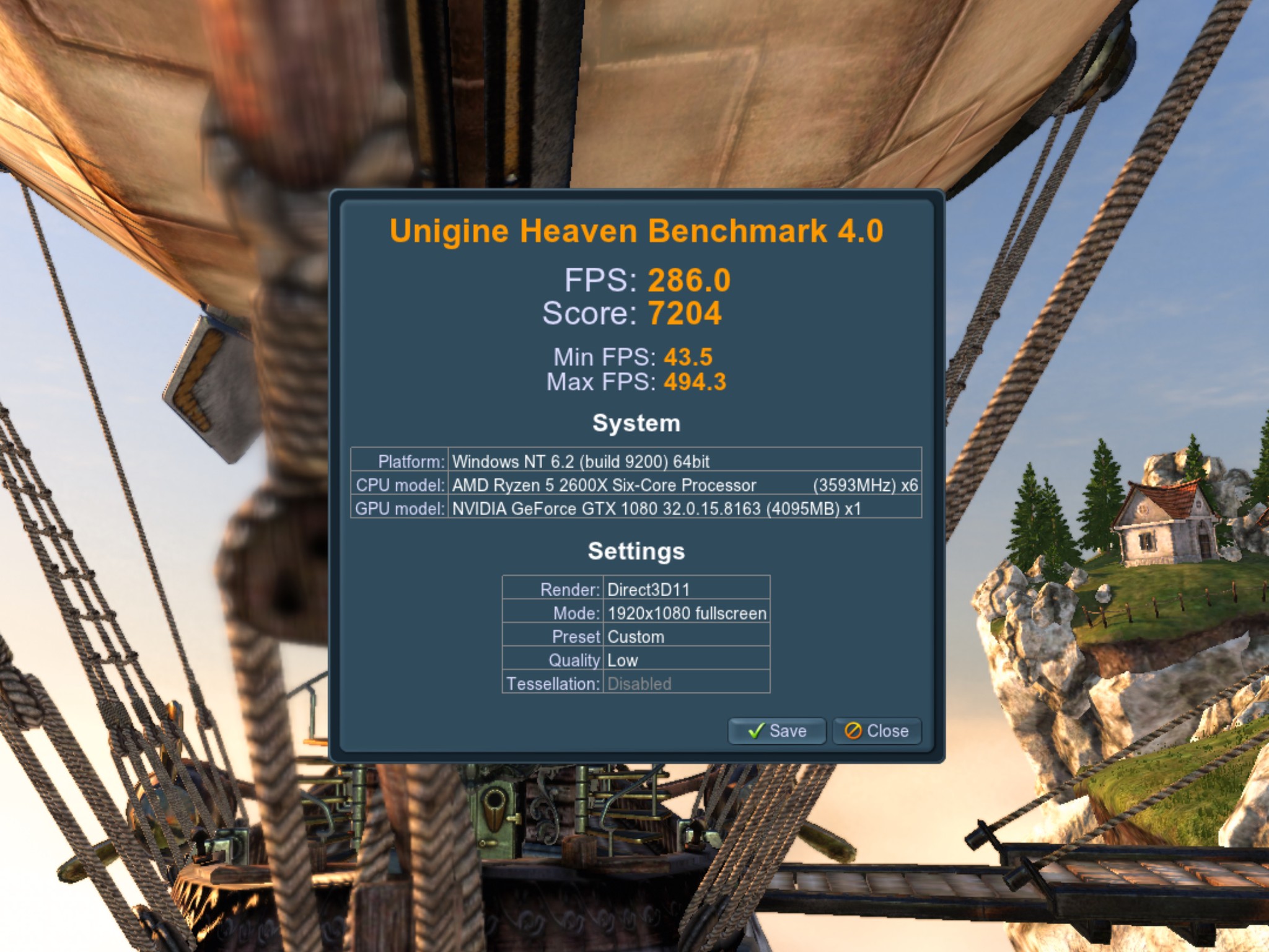 Gaming PC w/ GTX 1080 FE, Ryzen 5 2600X, 16GB DDR4, 1TB SSD