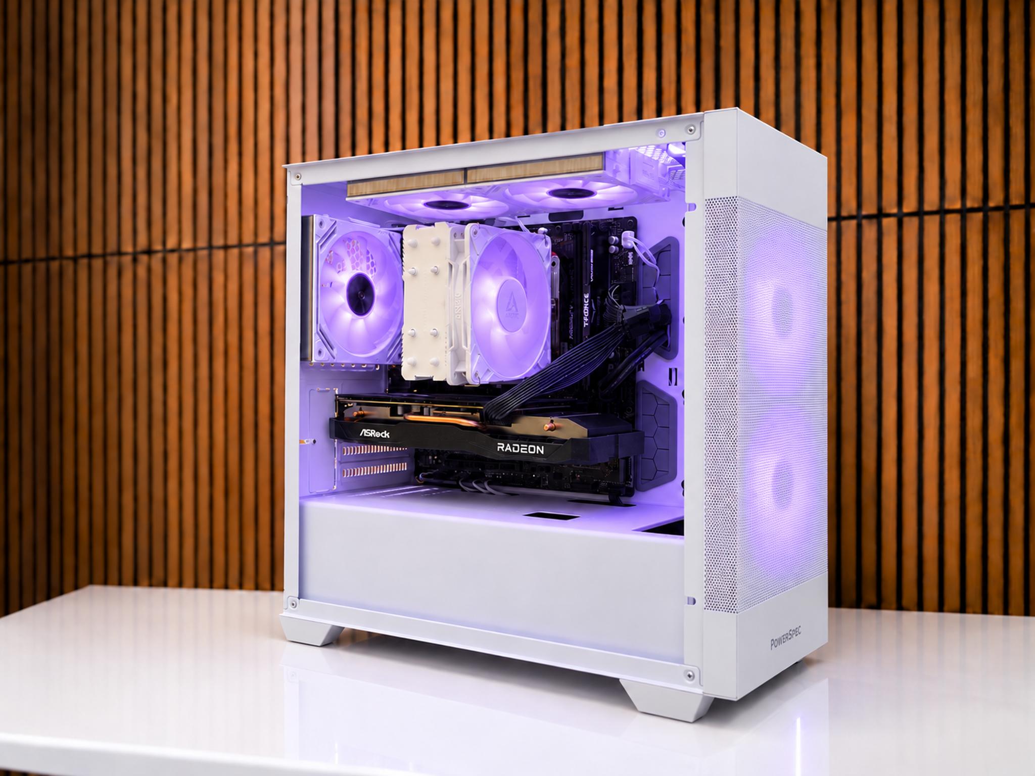 Whiteout v3 Gaming PC | RX 7600 8GB💻| DDR5| 16GB RAM | WiFi/BT | Windows 11 | 1TB