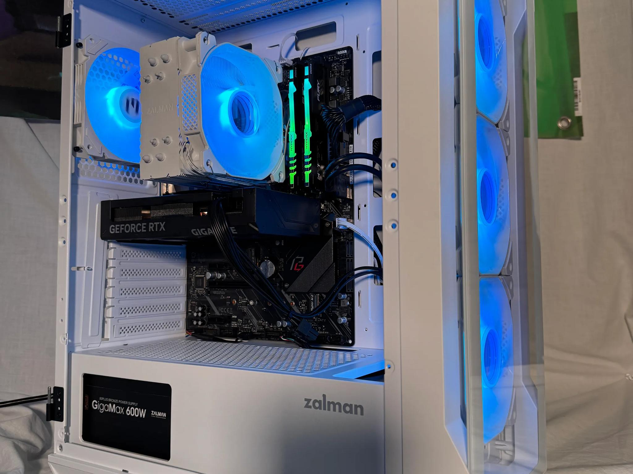 RTX 4060ti Ryzen 5700g Mid Range Performance PC