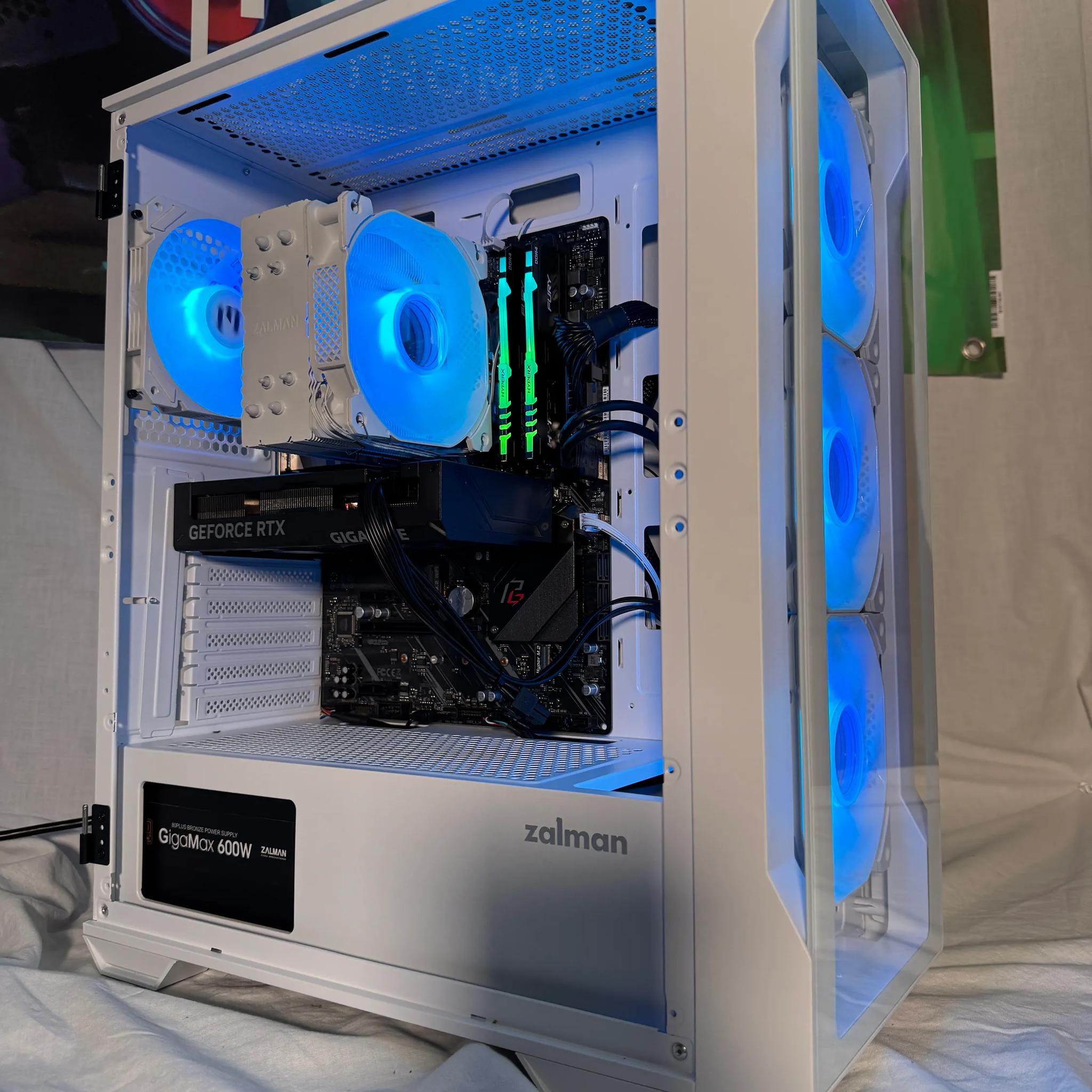 RTX 4060ti Ryzen 5700g Mid Range Performance PC