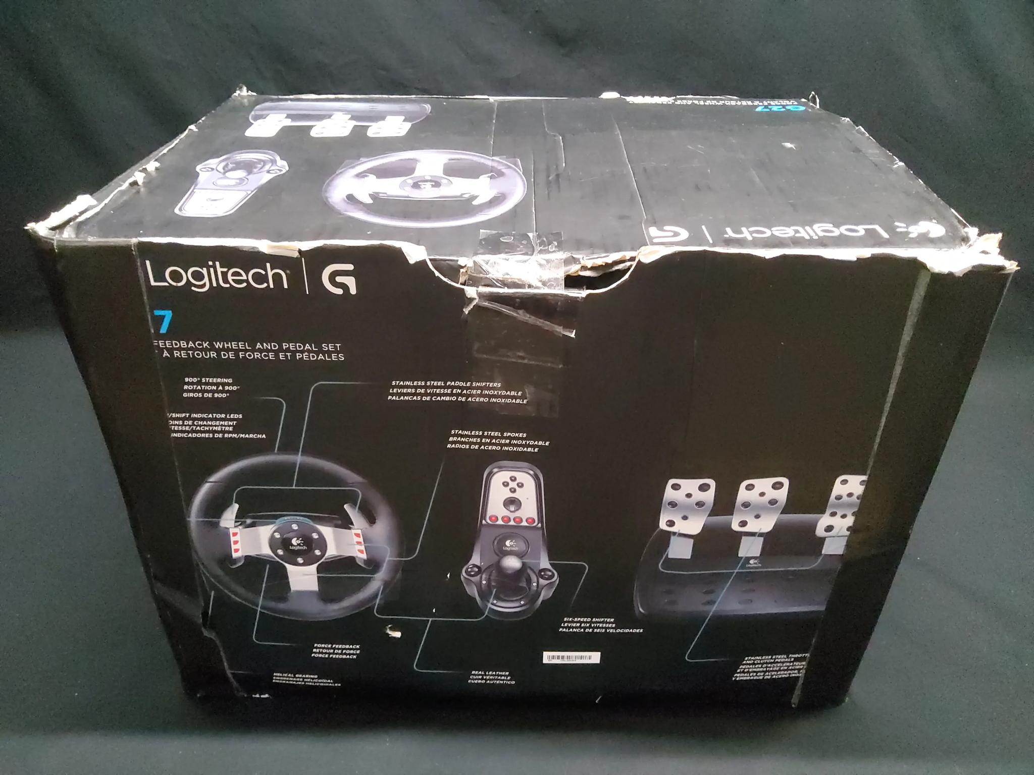 🏁Logitech G27🏁 Sim Racing Wheel, Pedals, Shifter with Upgraded True Brake 2.1