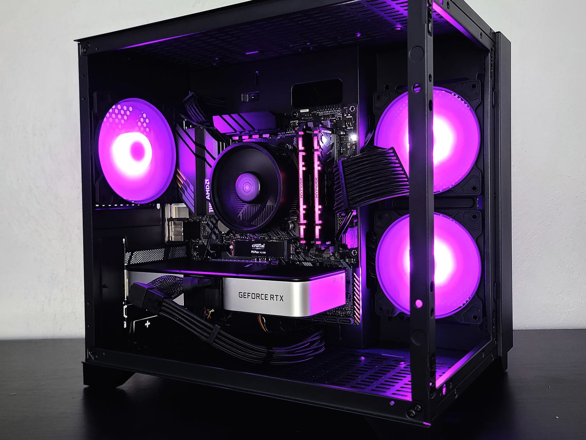 RTX 3060 TI / Ryzen 5 3600 / 32GB RAM ⬛ Midnight Hue ⬛
