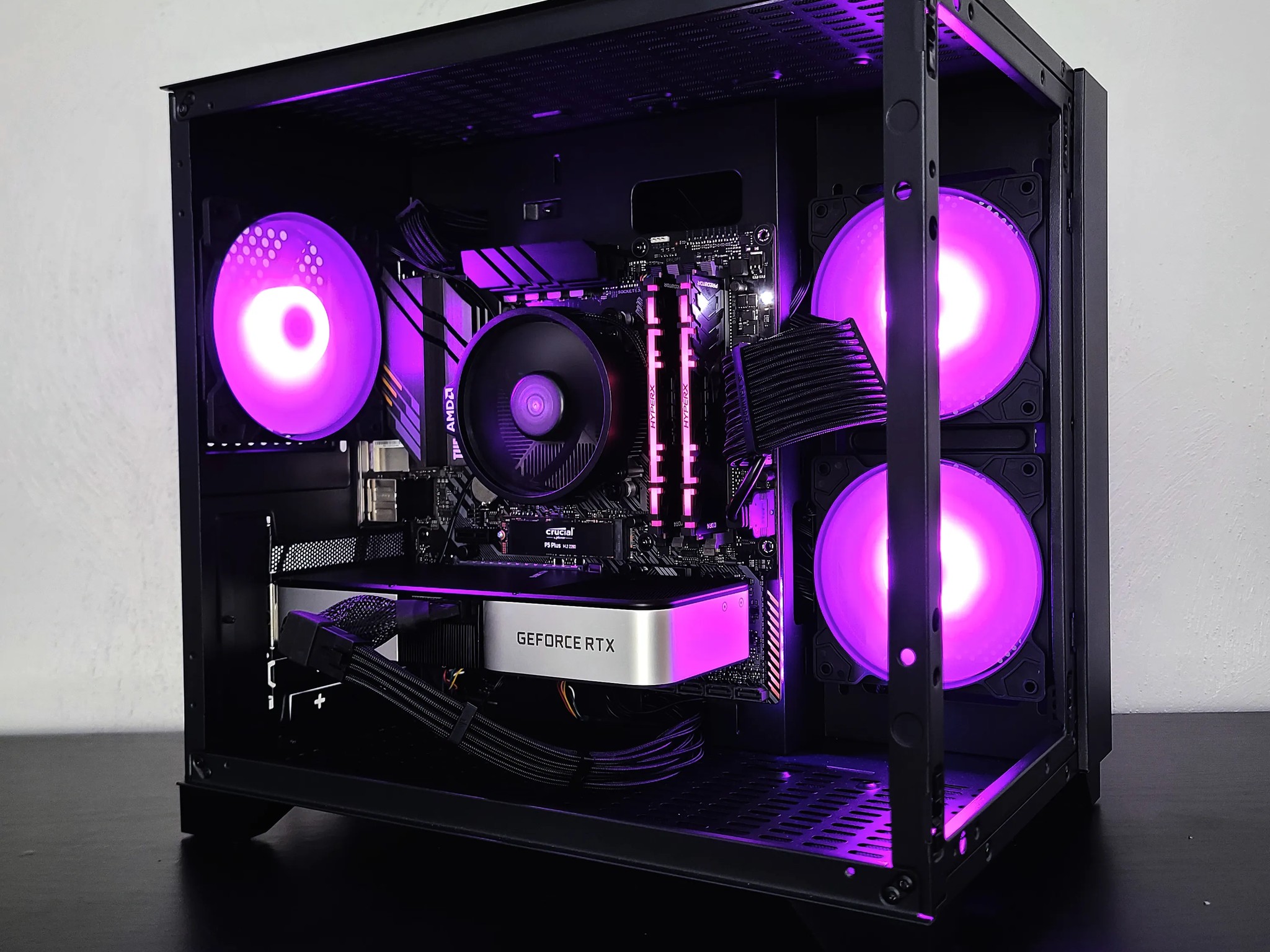 RTX 3060 TI / Ryzen 5 3600 / 32GB RAM ⬛ Midnight Hue ⬛