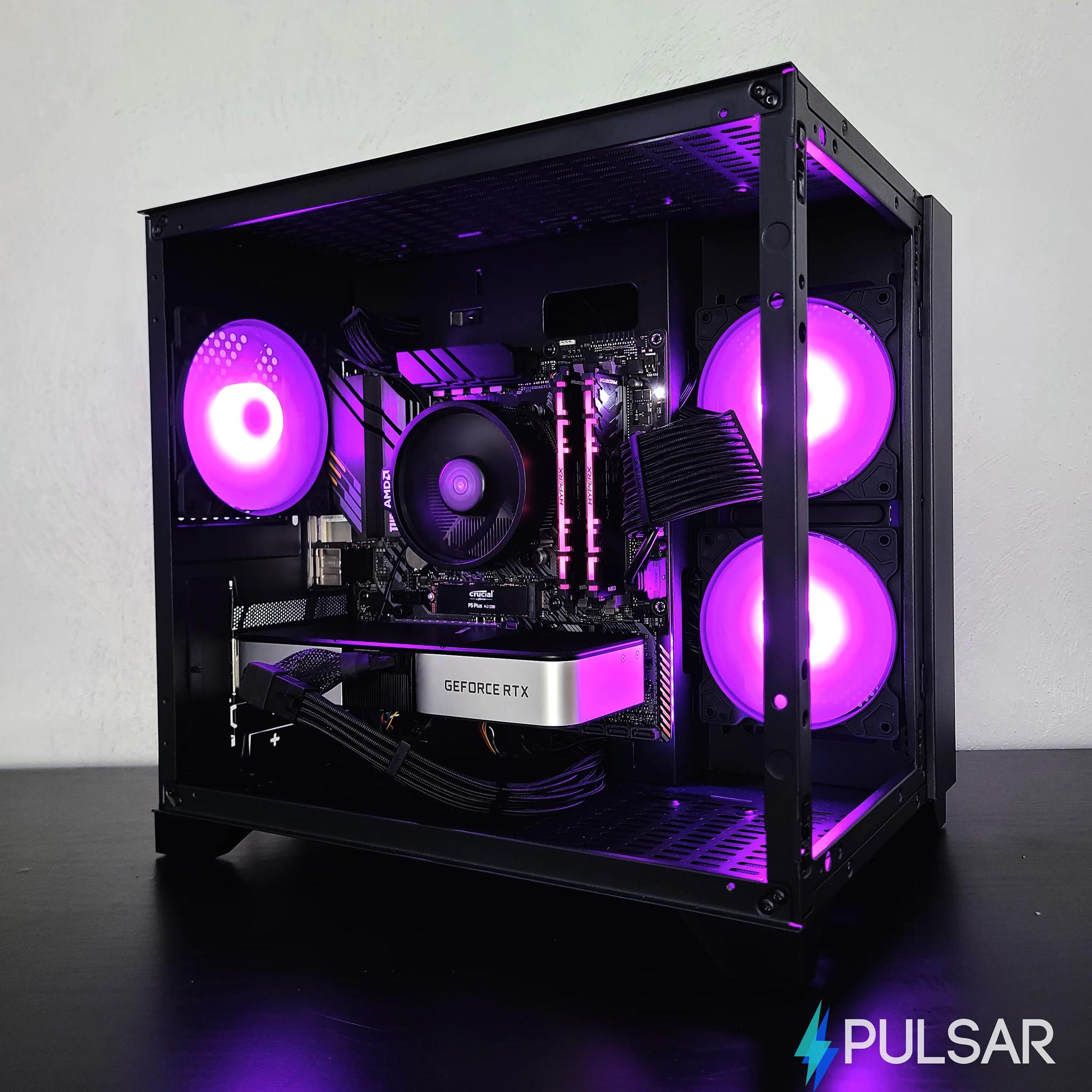 RTX 3060 TI / Ryzen 5 3600 / 32GB RAM ⬛ Midnight Hue ⬛