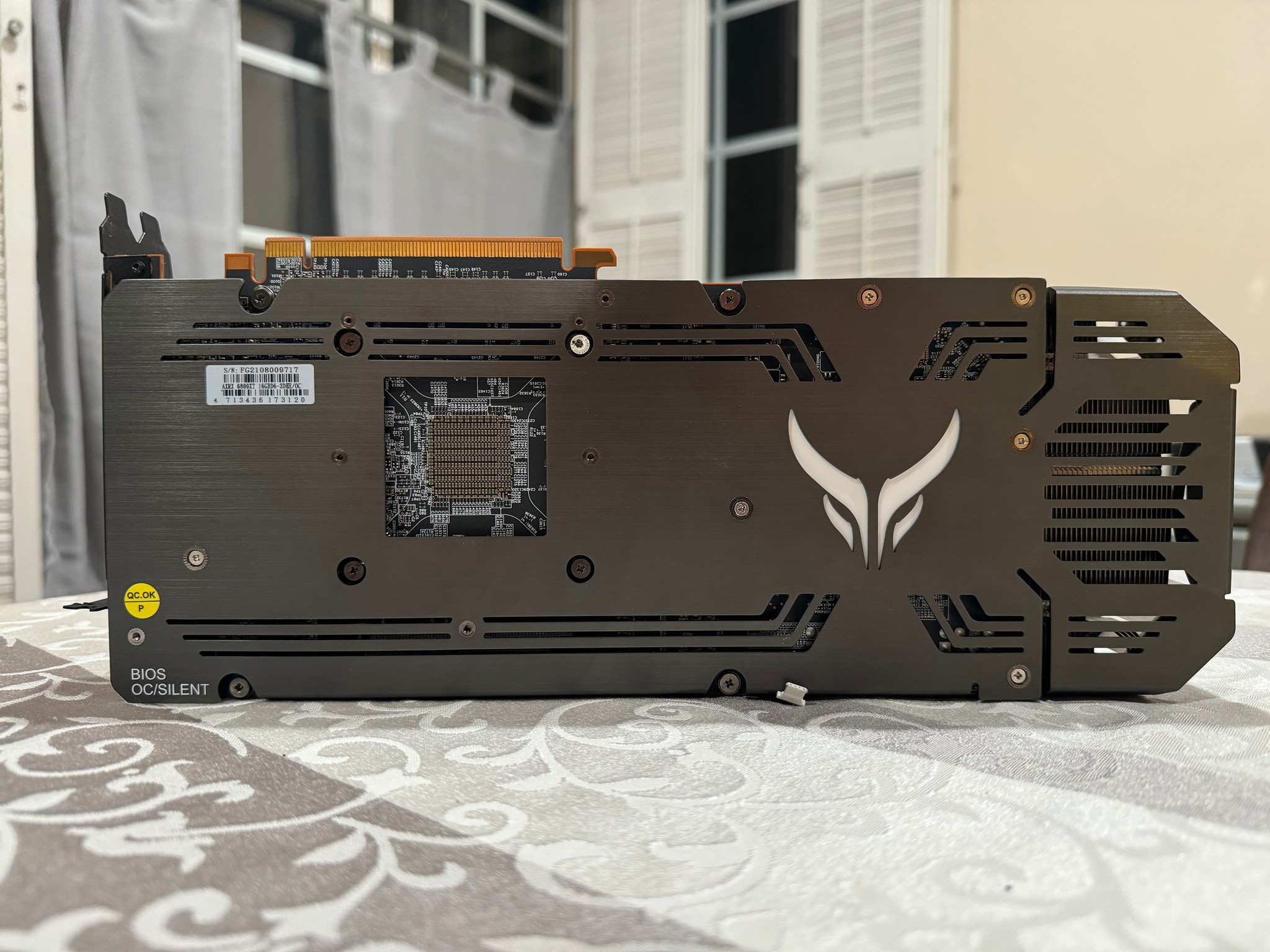 FOR PARTS/AS IS Powercolor AMD RX 6800XT 16GB Red Devil OC Model