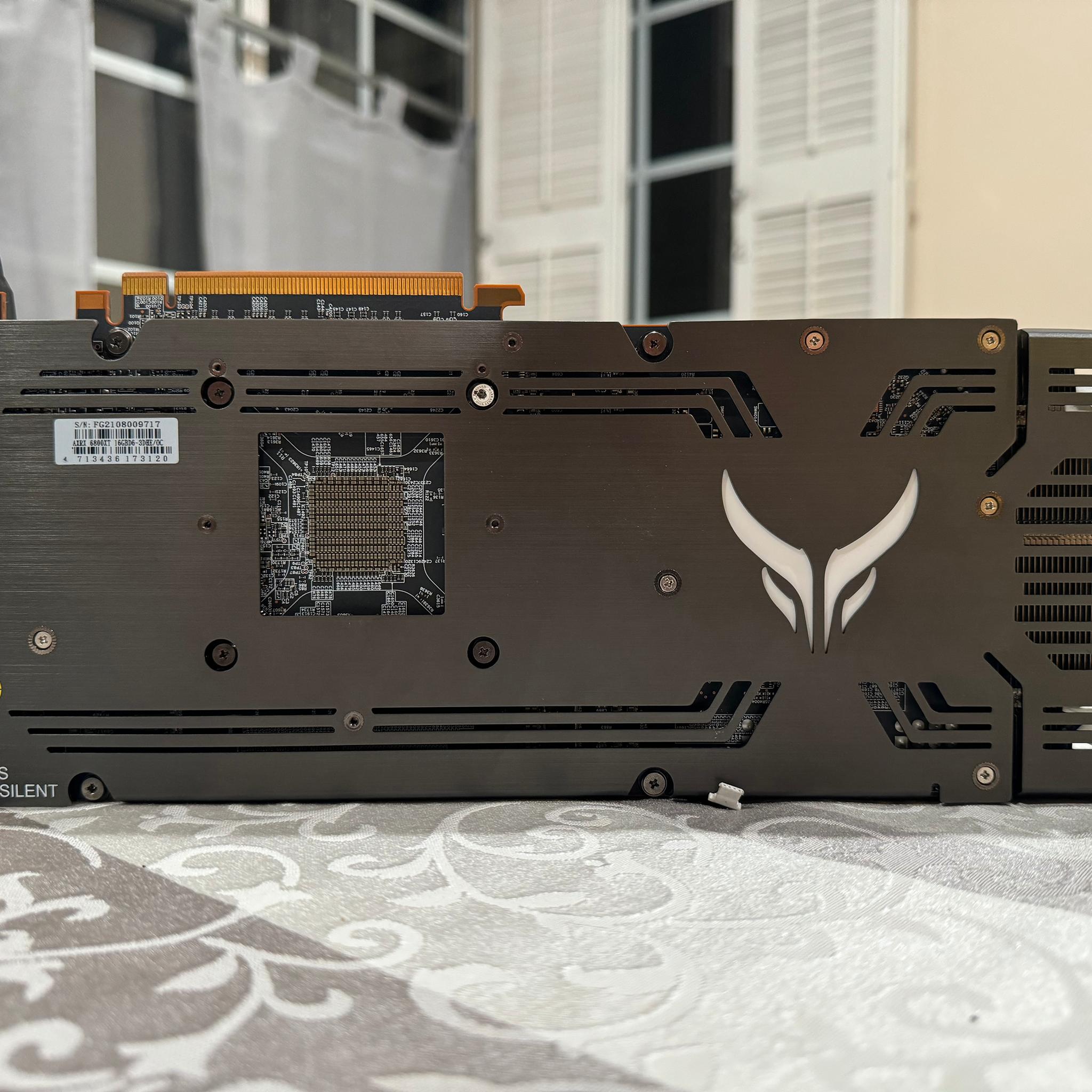 FOR PARTS/AS IS Powercolor AMD RX 6800XT 16GB Red Devil OC Model