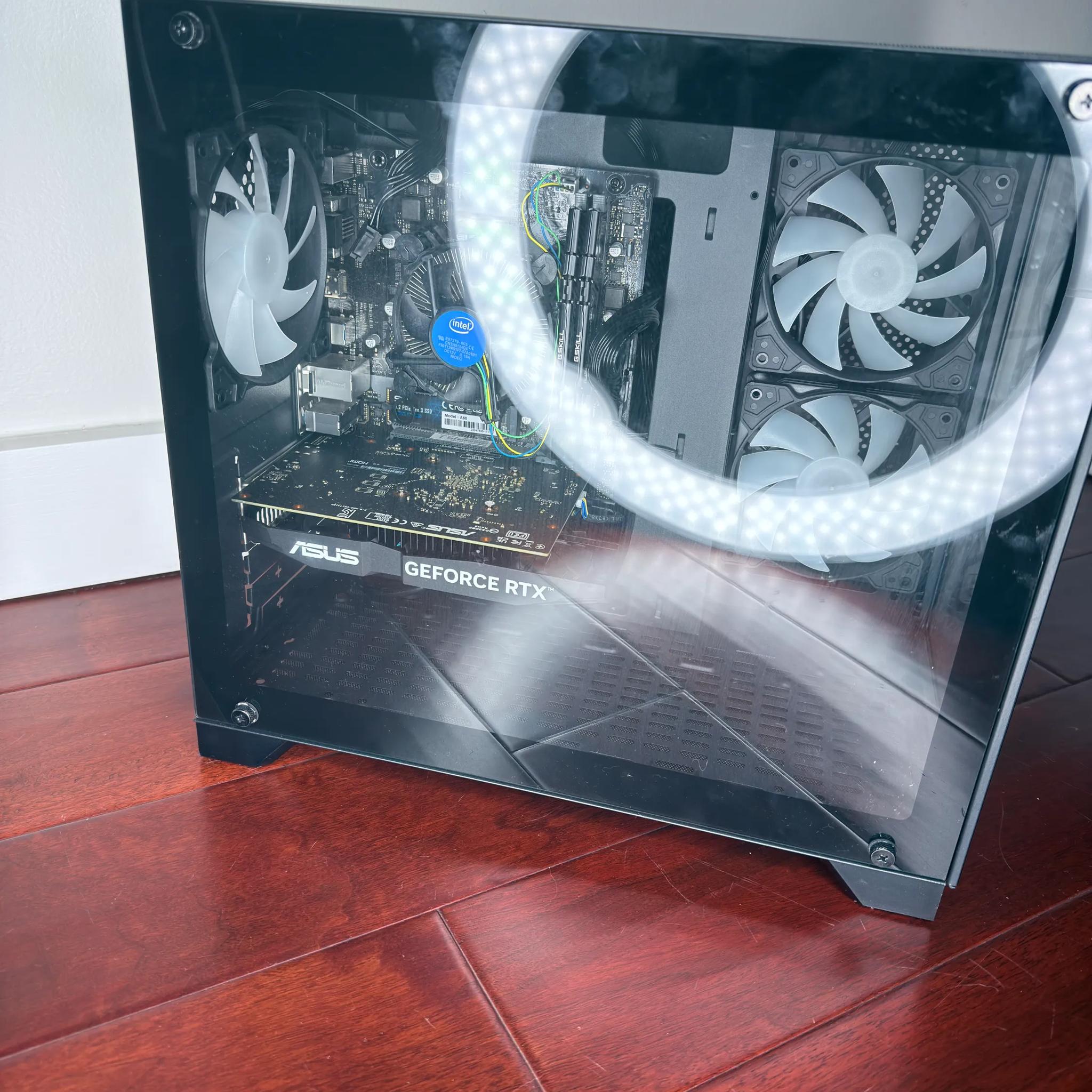 Custom Gaming PC i5 RTX 3050, 32gb ram, 512gb ssd