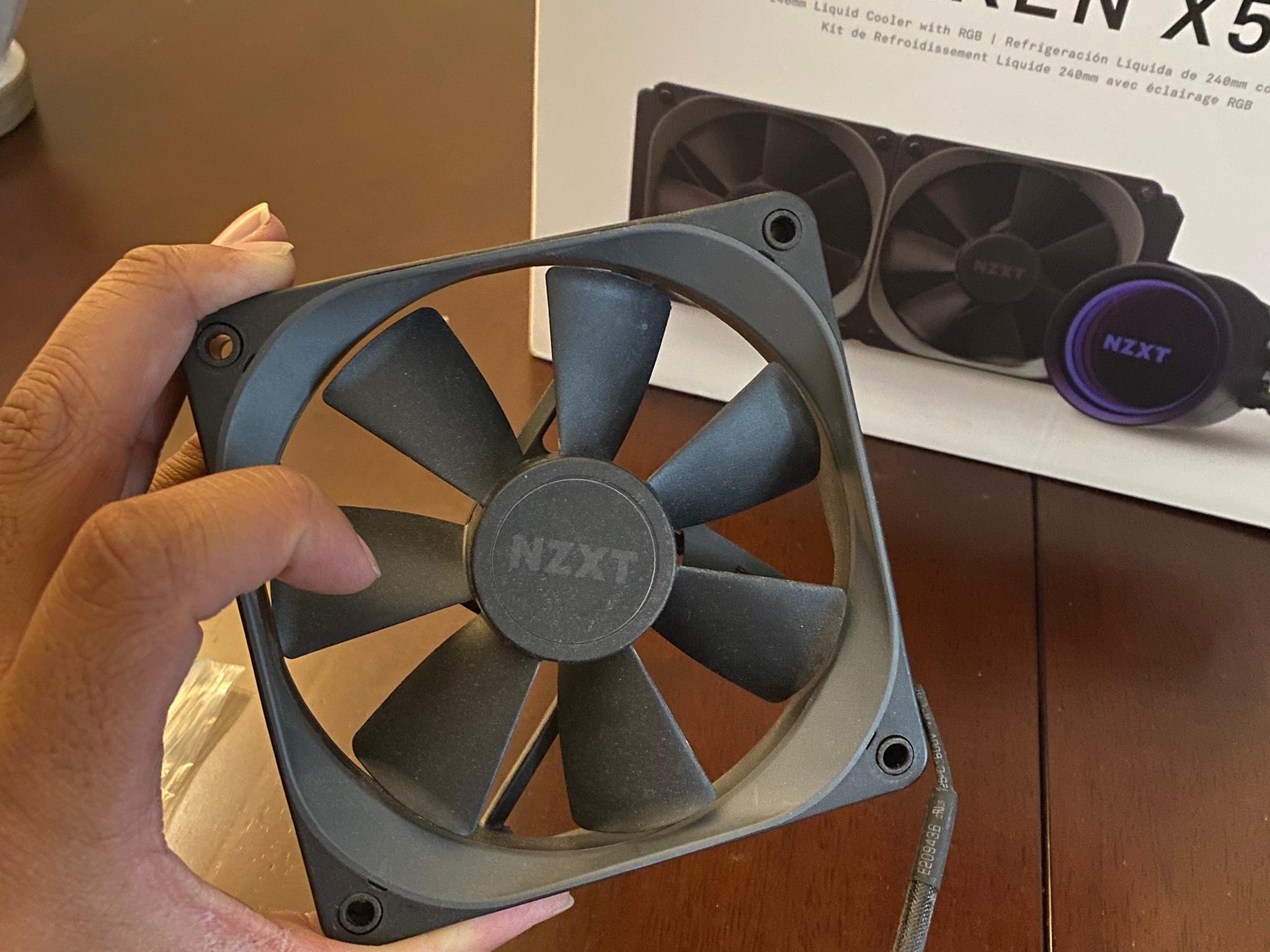 AS IS NZXT Kraken X53 240mm AIO with Fans