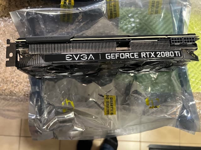 EVGA GeForce RTX 2080 Ti XC Dual-Fan 11GB GDDR6 PCIe 3.0 Graphics Card