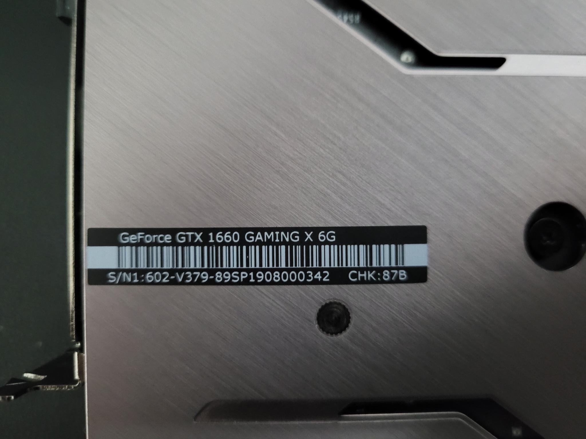 MSI GAMING X GeForce GTX 1660 - Image 3
