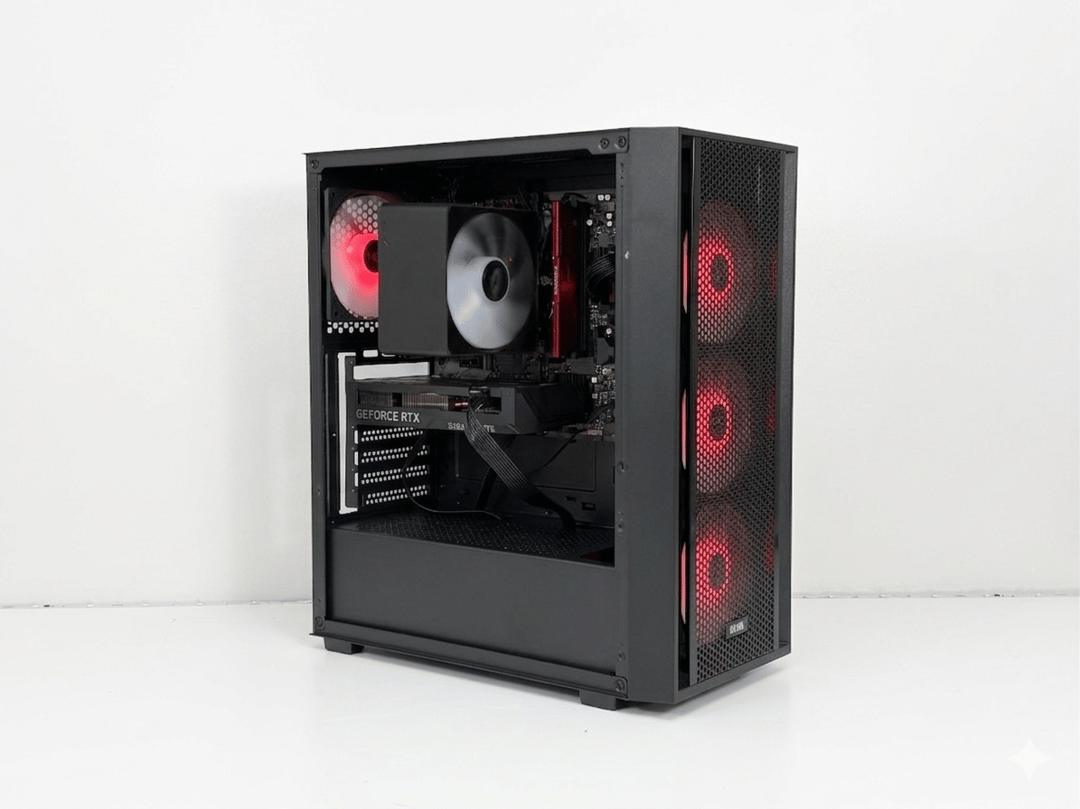 Crimson Valley Gaming PC (V3) - Nvidia RTX 2060 6GB, Ryzen 5 3600