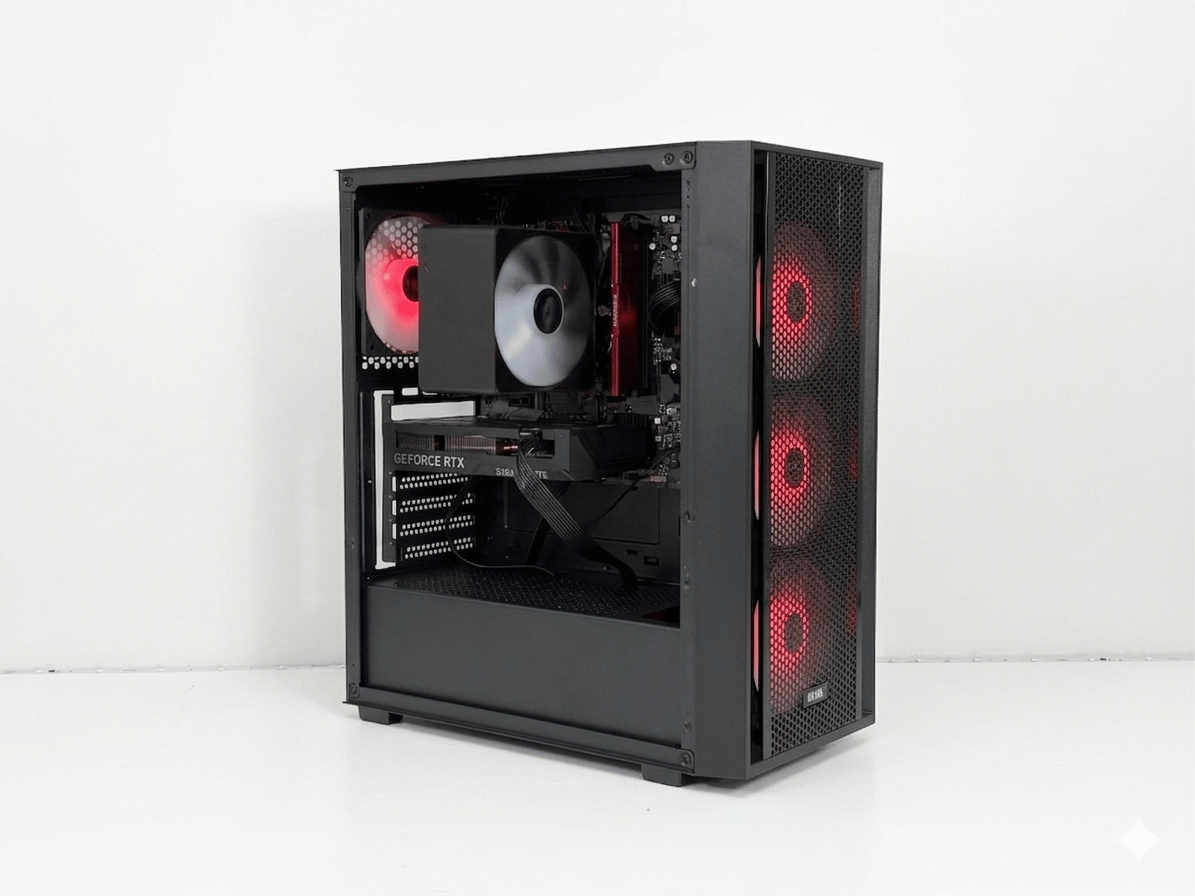 Crimson Valley Gaming PC (V3) - Nvidia RTX 2060 6GB, Ryzen 5 3600, 16GB, 512GB SSD