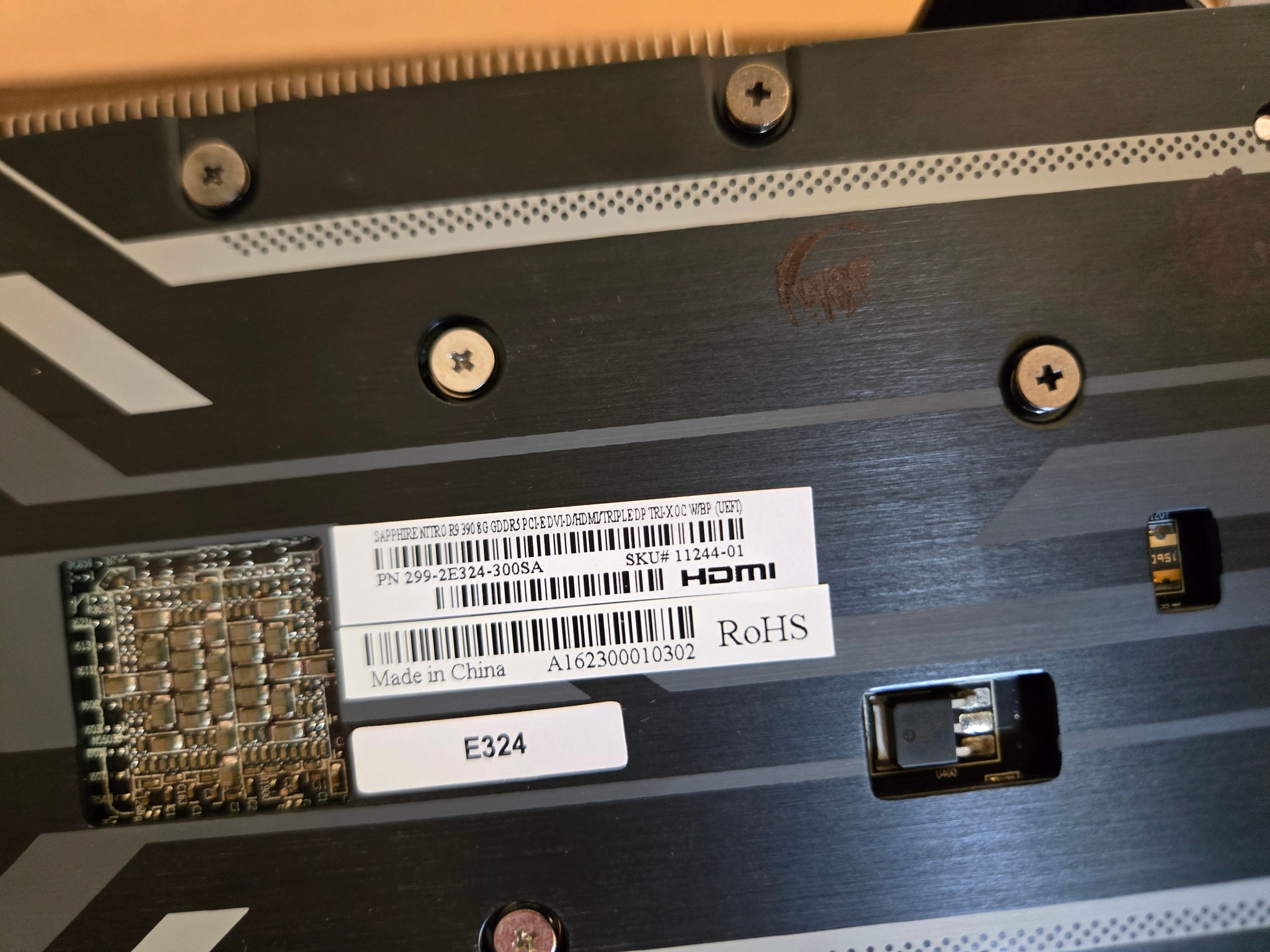 Sapphire NITRO Radeon R9 390 8GB – Open Box / Appears Unused