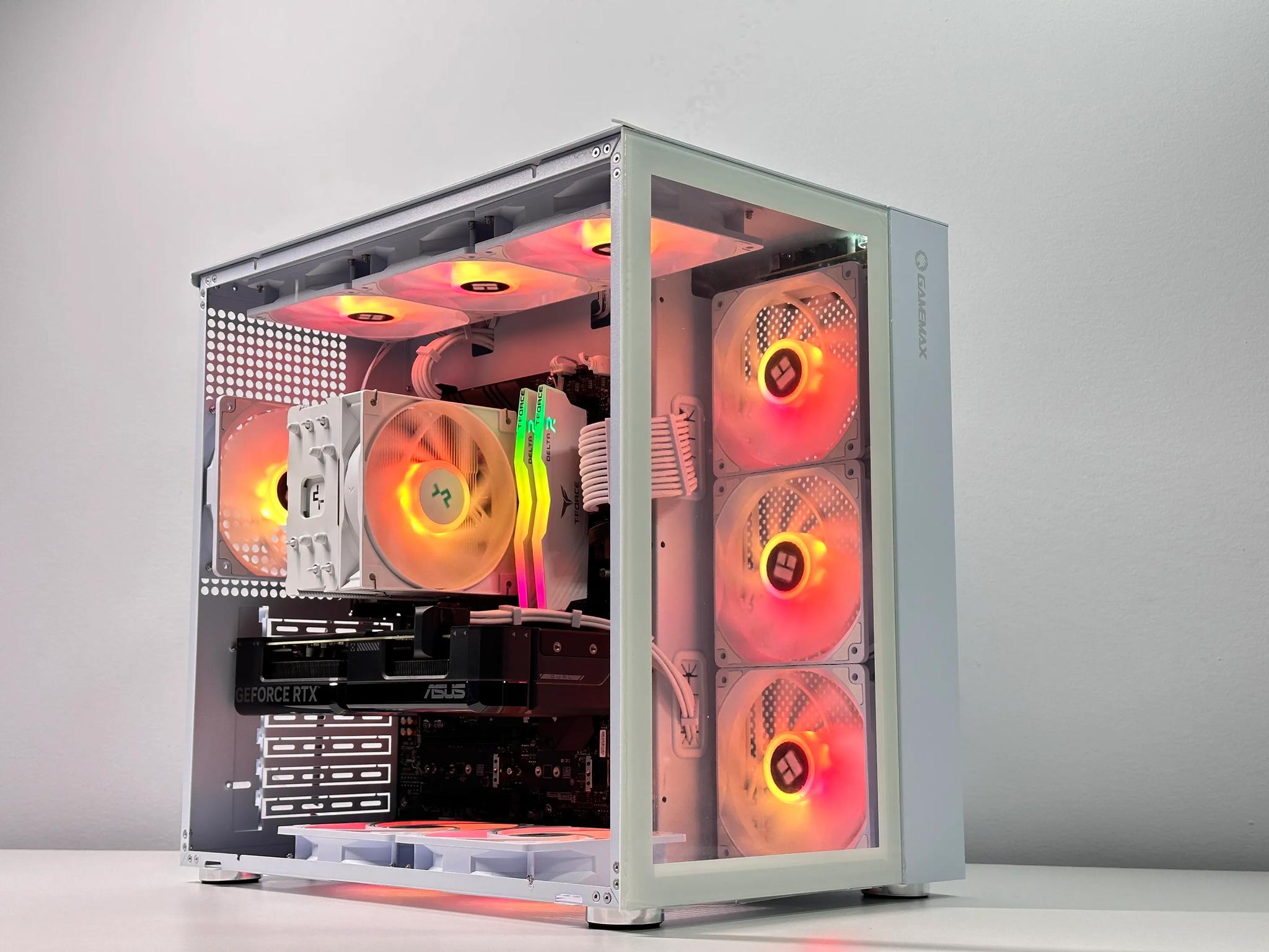 1440p-4K👑 Gaming PC🚀Nvidia RTX 4070 12GB⚡Intel 12600K 10-Core⚡32GB DDR4⚡1TB NVME