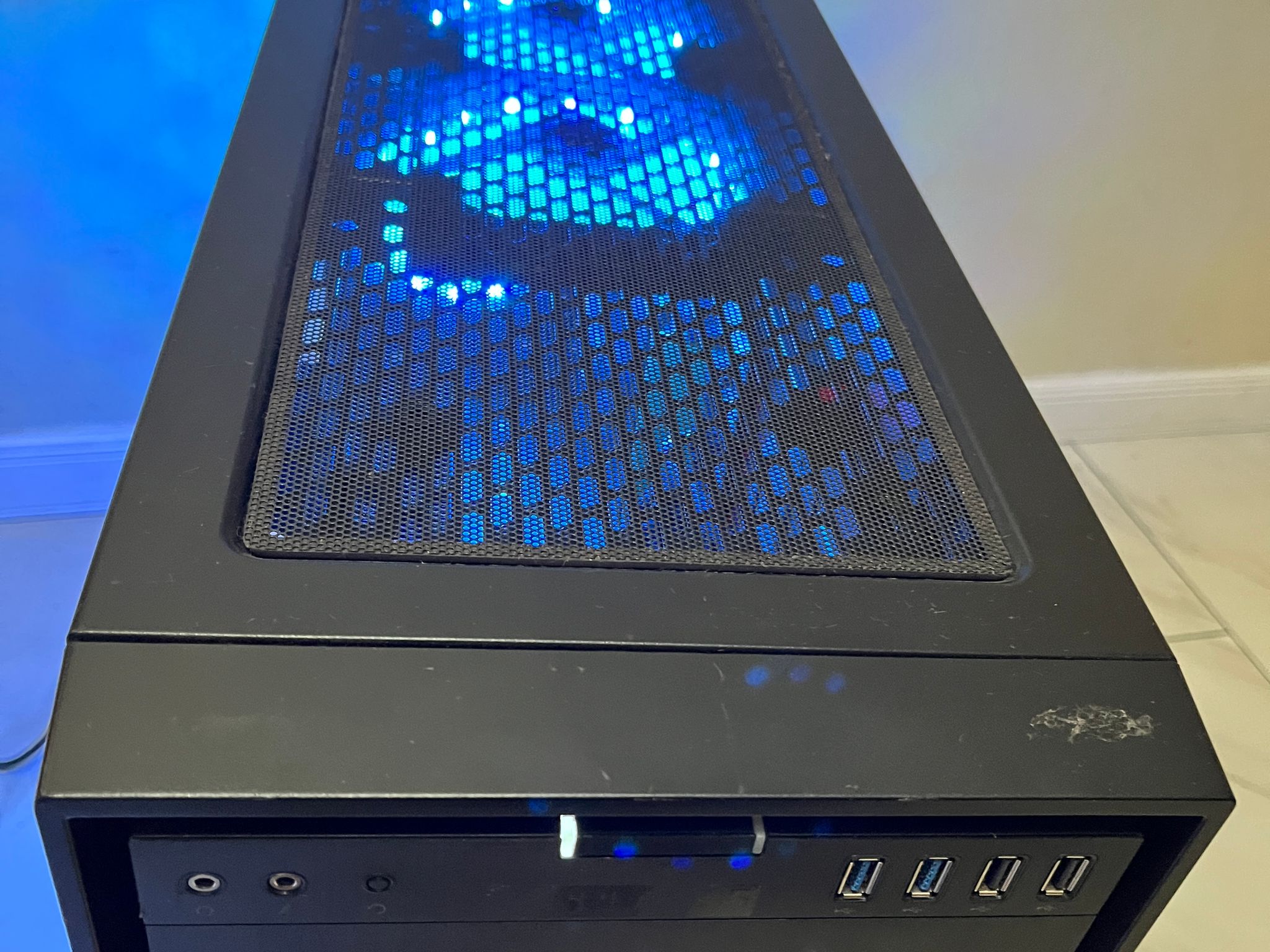 🟠🔥NVIDIA GTX 1080, Intel i5-6500, 12GB RAM, 1.2TB Storage, High Performance Gaming PC w/ Remote 🖥️🔵