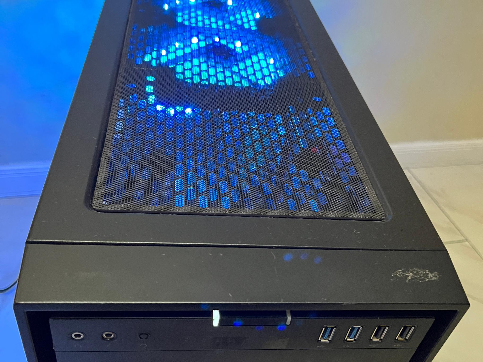🟠🔥NVIDIA GTX 1080, Intel i5-6500, 12GB RAM, 1.2TB Storage, High Performance Gaming PC w/ Remote 🖥️🔵