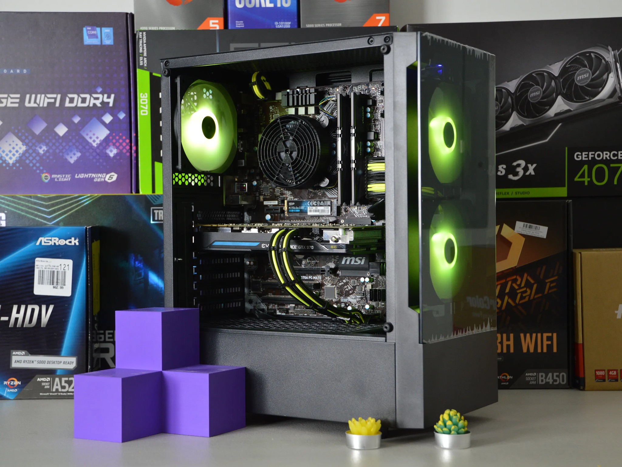 ☢️ Midnight Nova ☢️ | GTX 970 4GB | Intel Core i5 6500 | 16GB DDR4 RAM | 512GB NVME SSD |