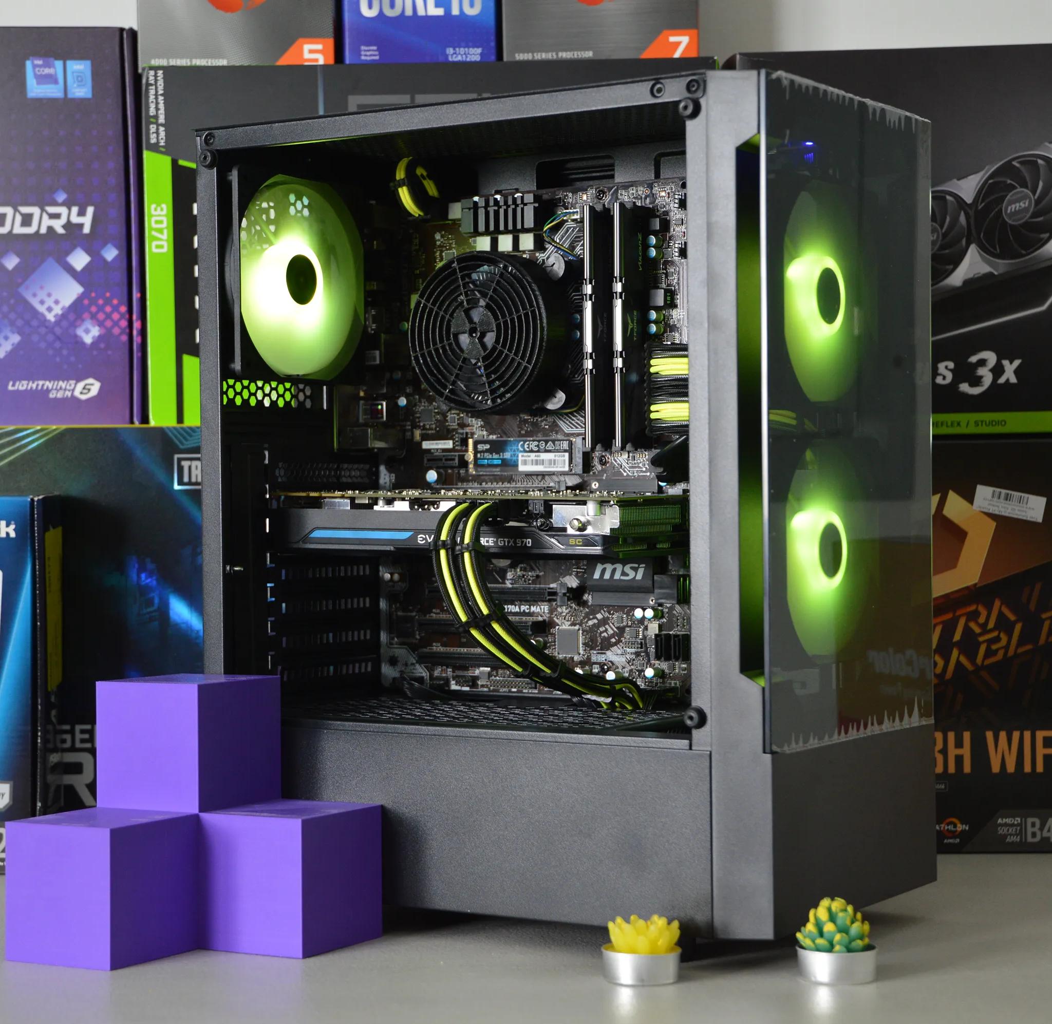 ☢️ Midnight Nova ☢️ | GTX 970 4GB | Intel Core i5 6500 | 16GB DDR4 RAM | 512GB NVME SSD |