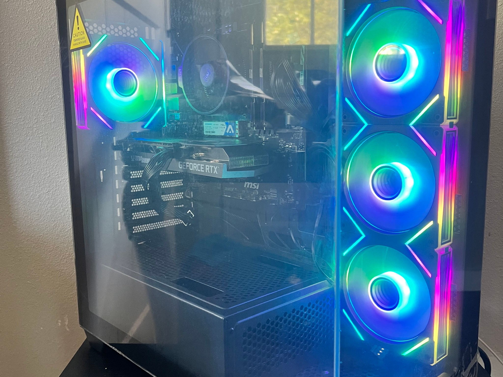 GeForce RTX 3050 8GB Custom Gaming PC - Ryzen 5 5500
