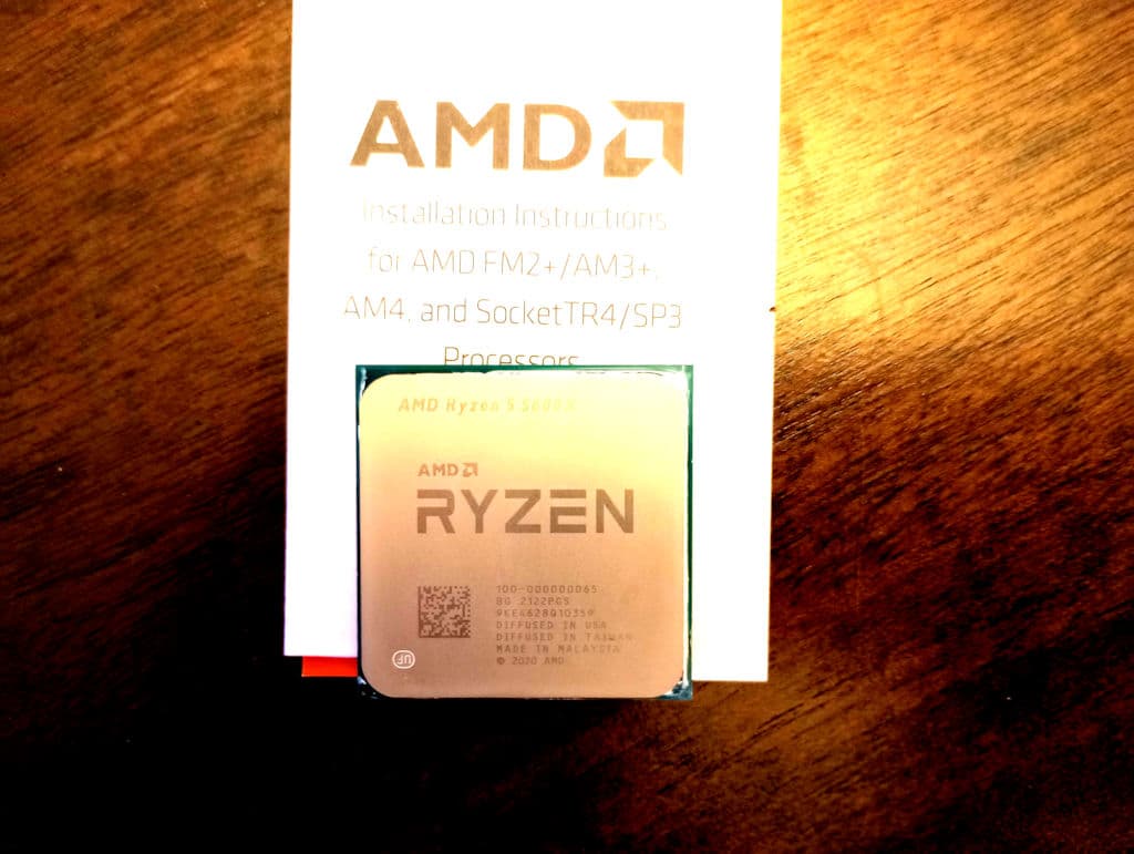 Used AMD Ryzen 5 5600x Original Package